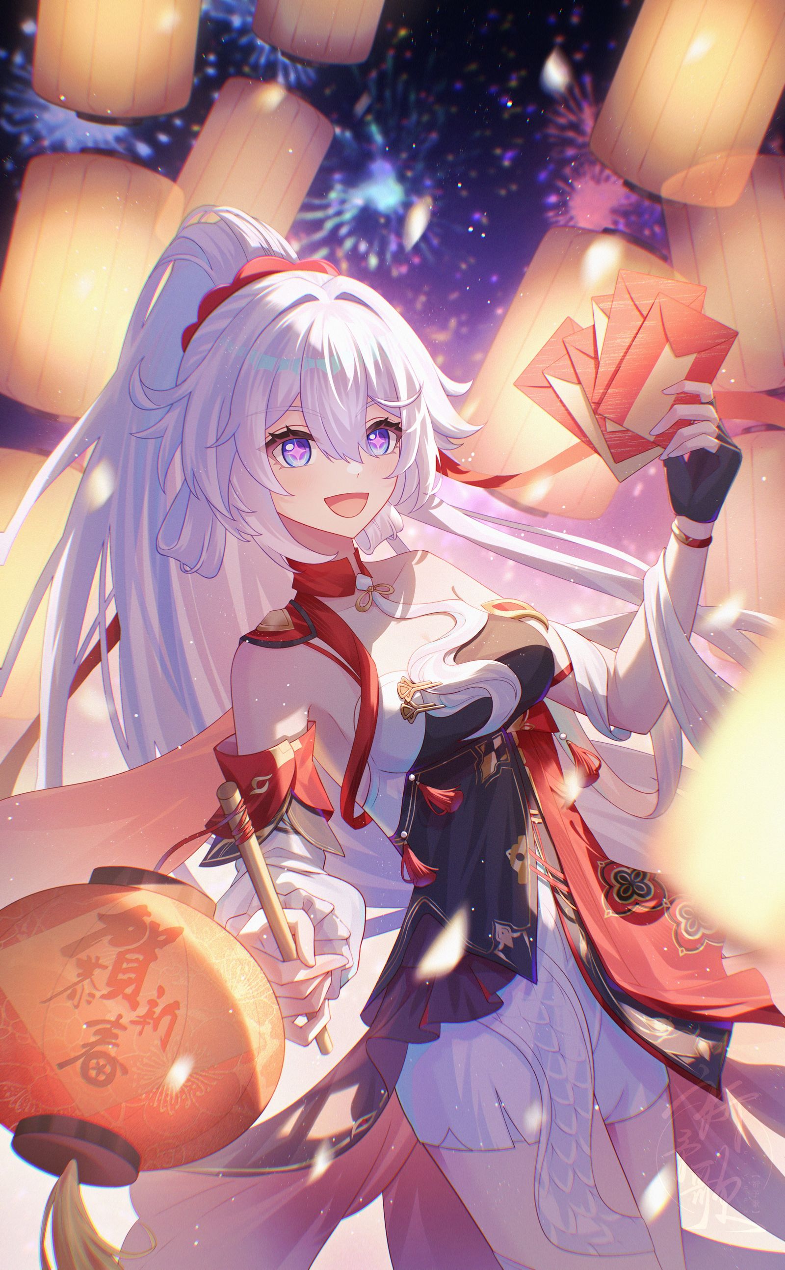 新年快乐插画图片壁纸