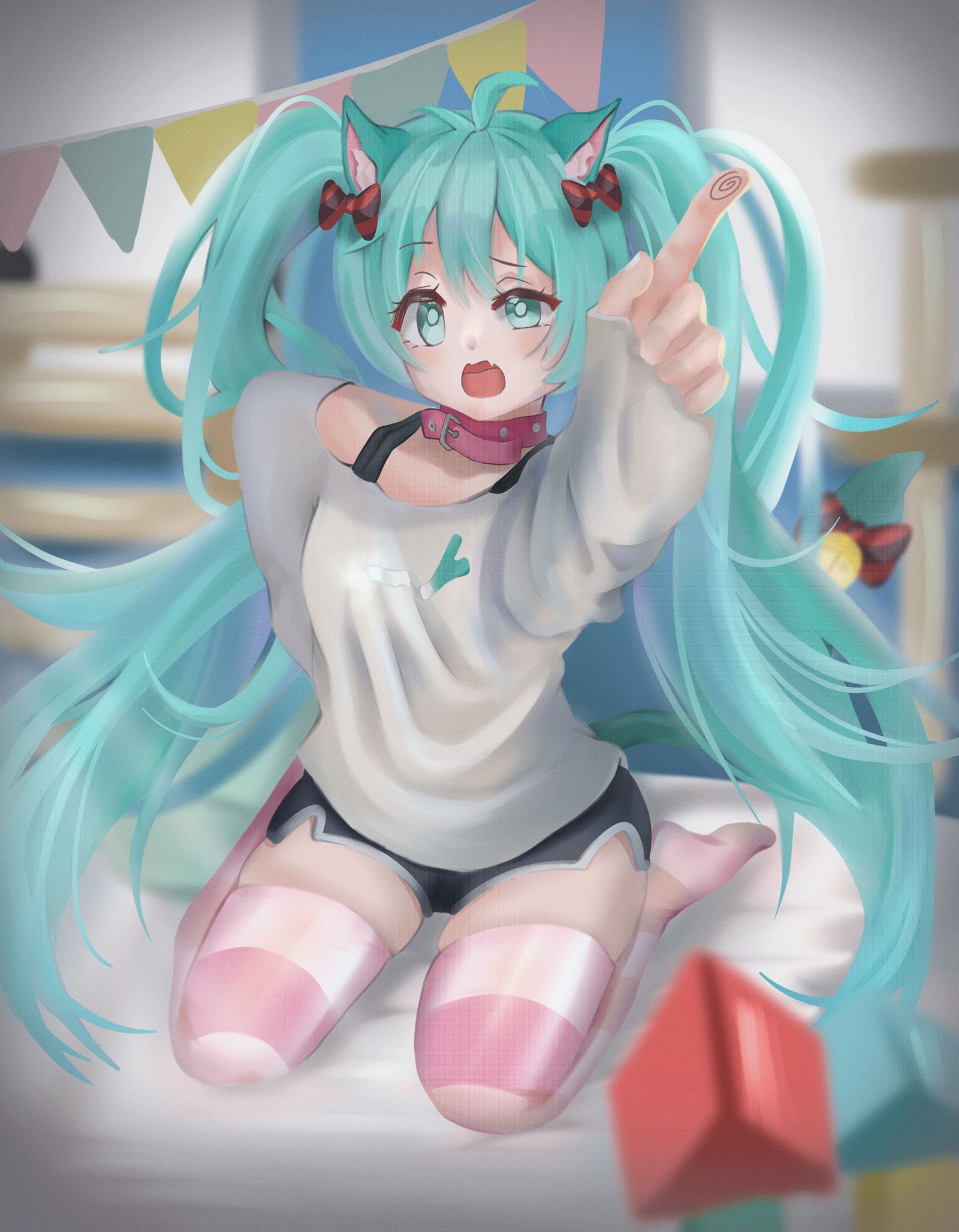 猫猫miku-初音未来猫娘