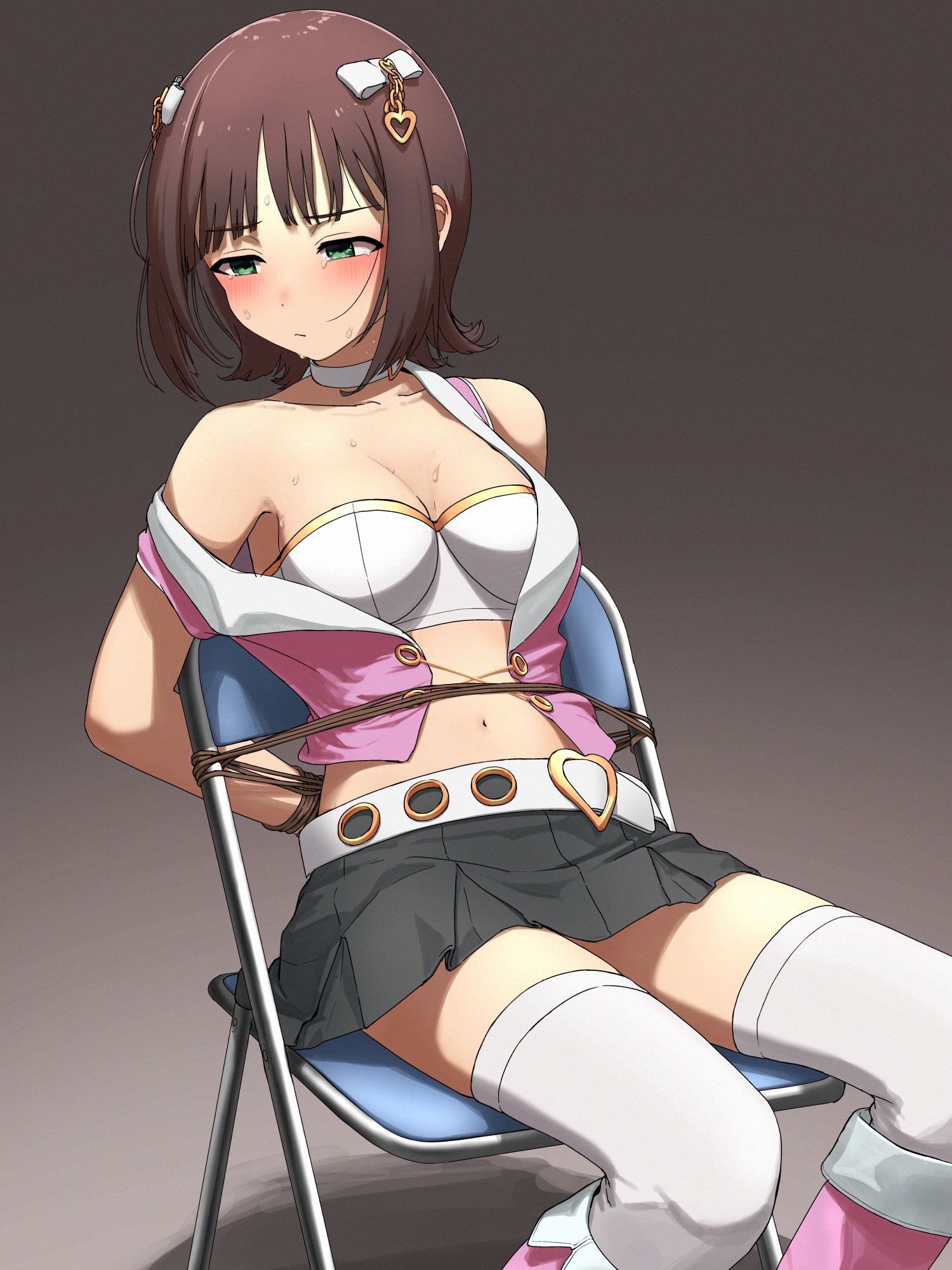 天海春香 椅子拘束