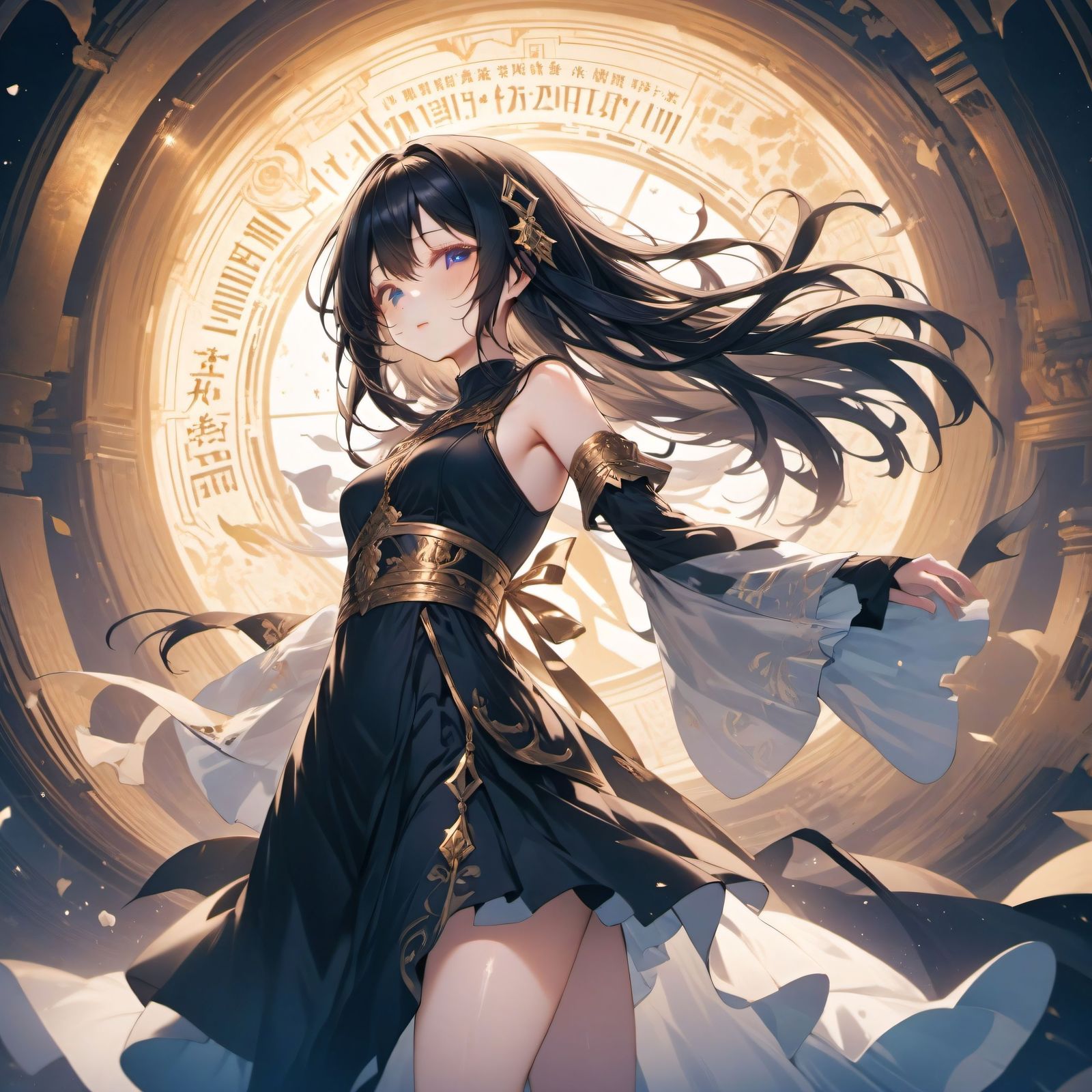 时之魔女插画图片壁纸