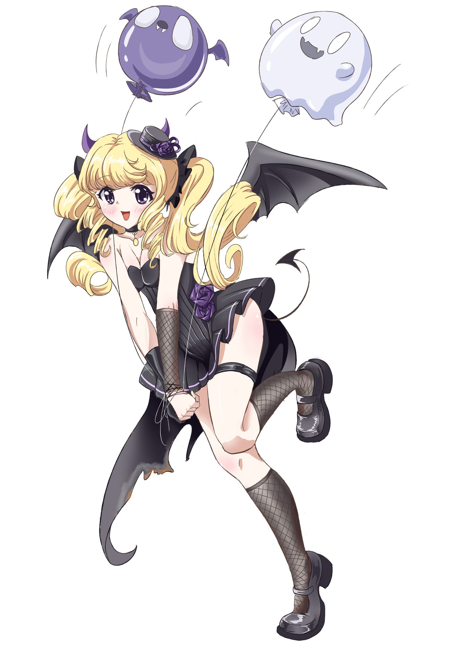 蝙蝠少女人设立绘