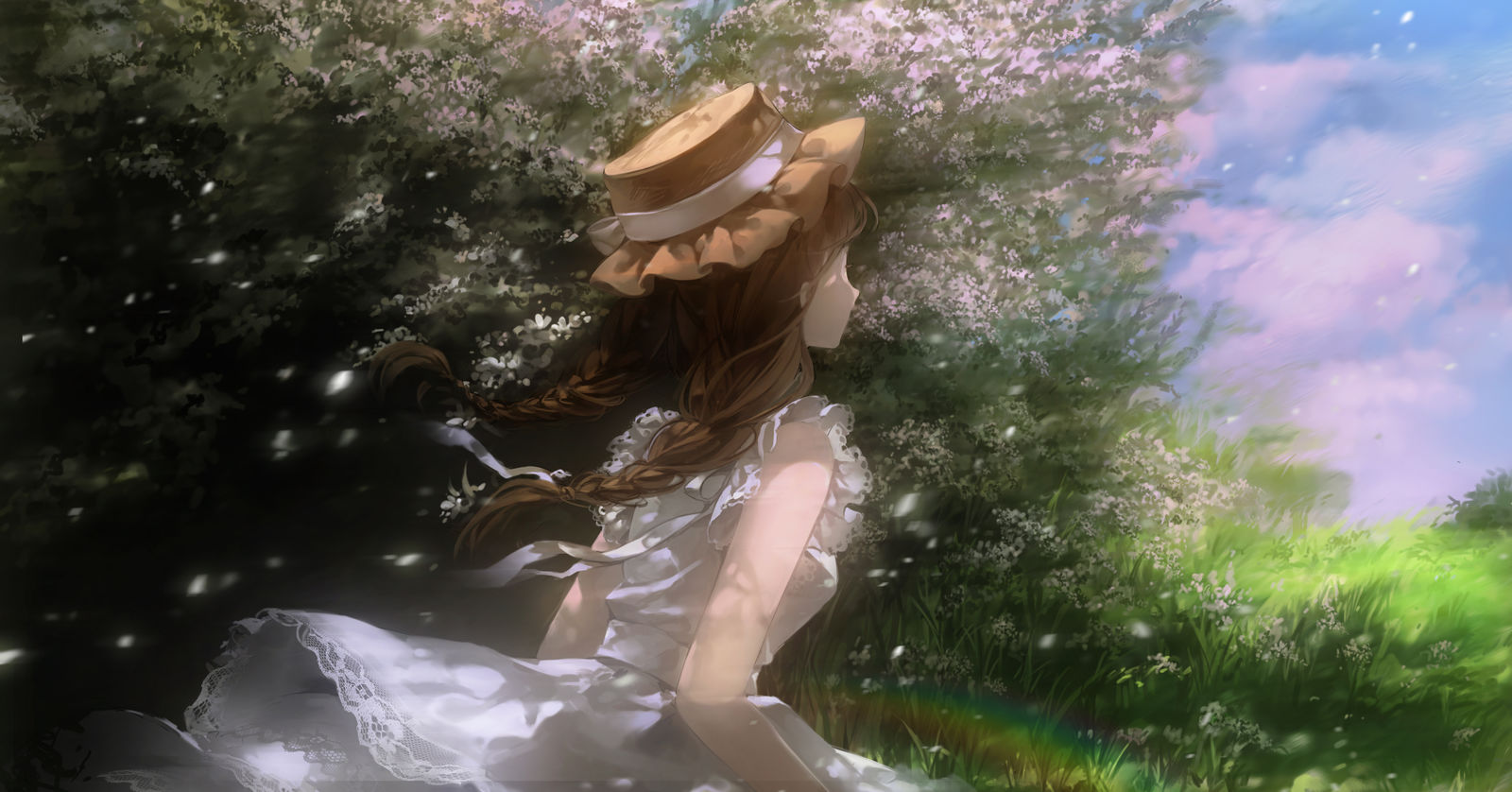 公园插画图片壁纸