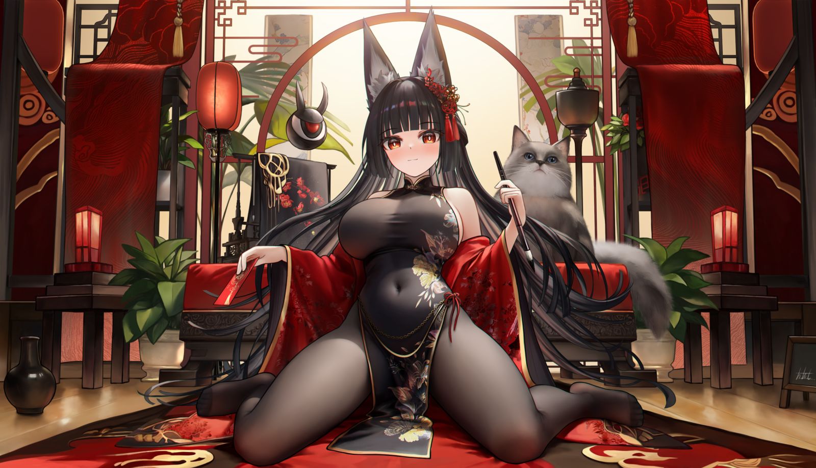 星見雅插画图片壁纸