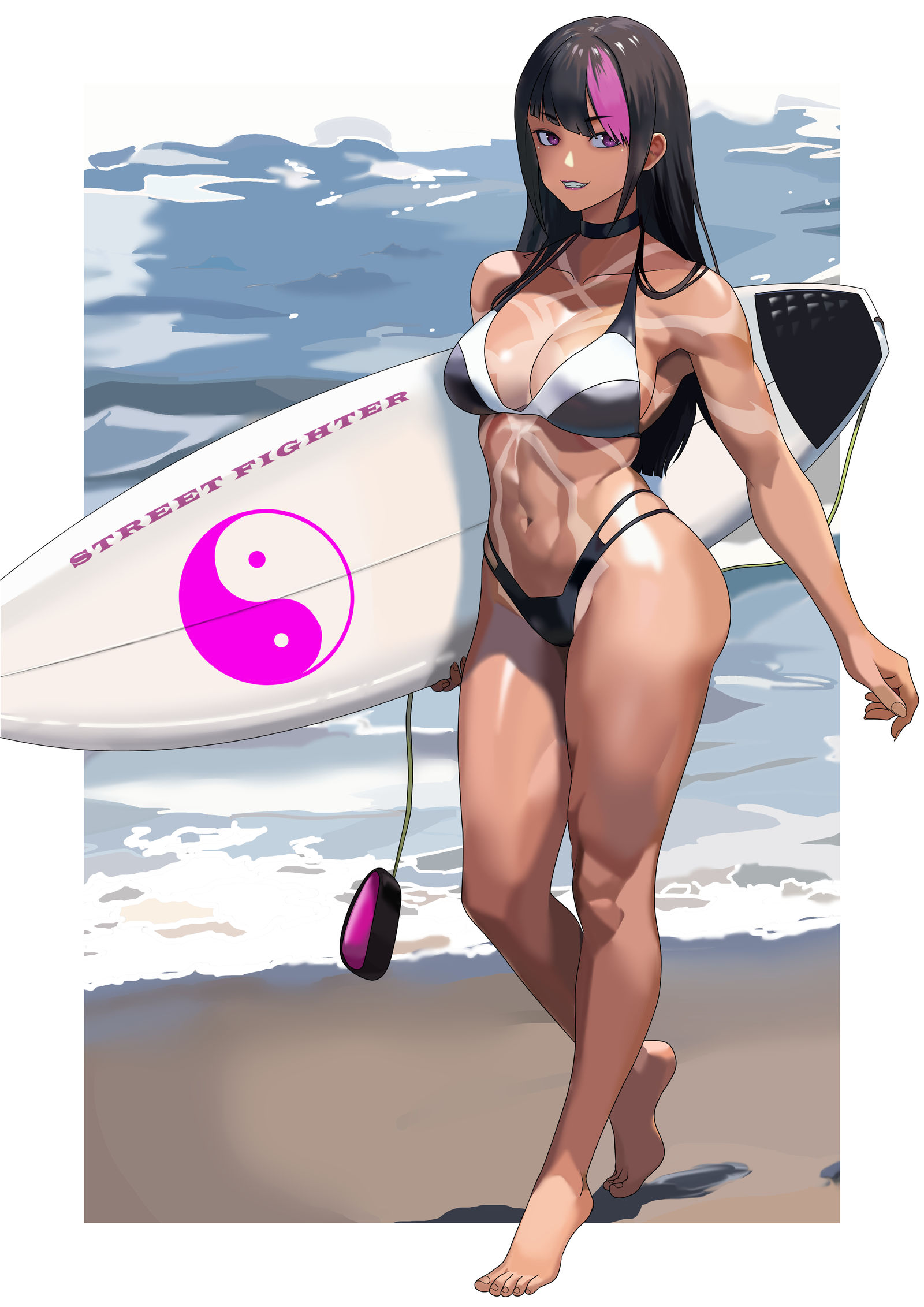 韩朱莉2024夏天插画图片壁纸