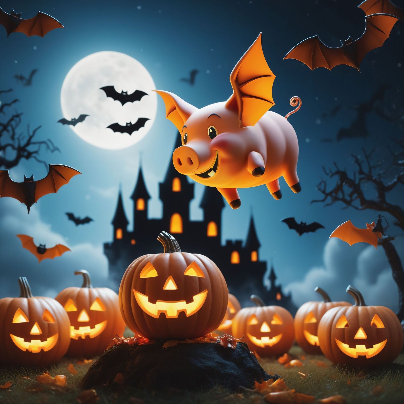 万圣节的飞猪-✨万圣节妆容666の指輪実は俺なんだ