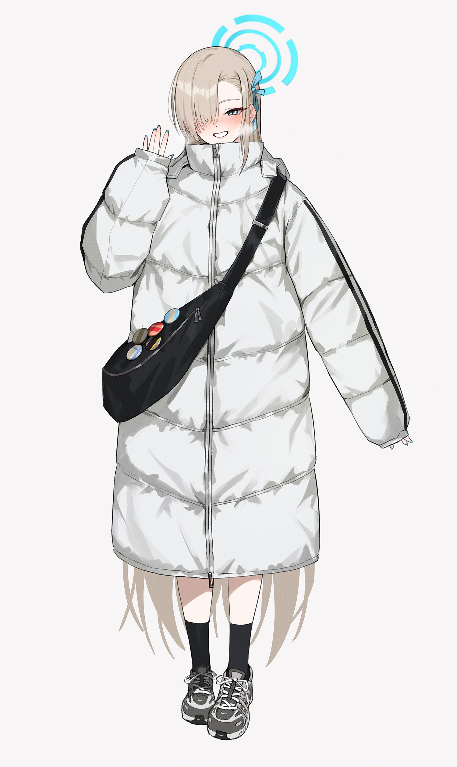 Winter Asuna插画图片壁纸