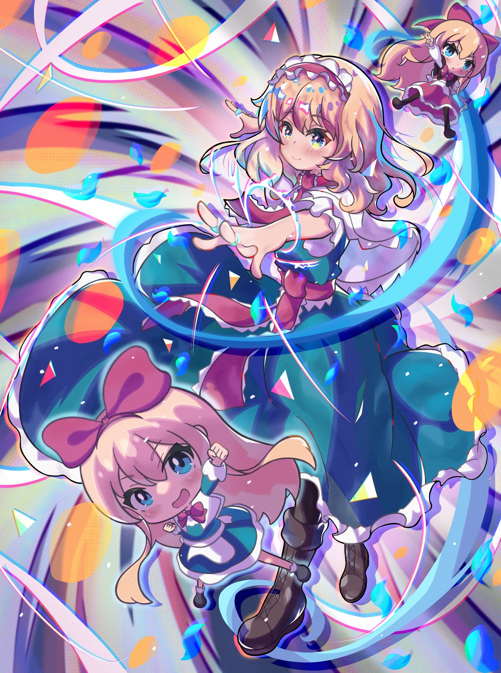 爱丽丝威震天插画图片壁纸