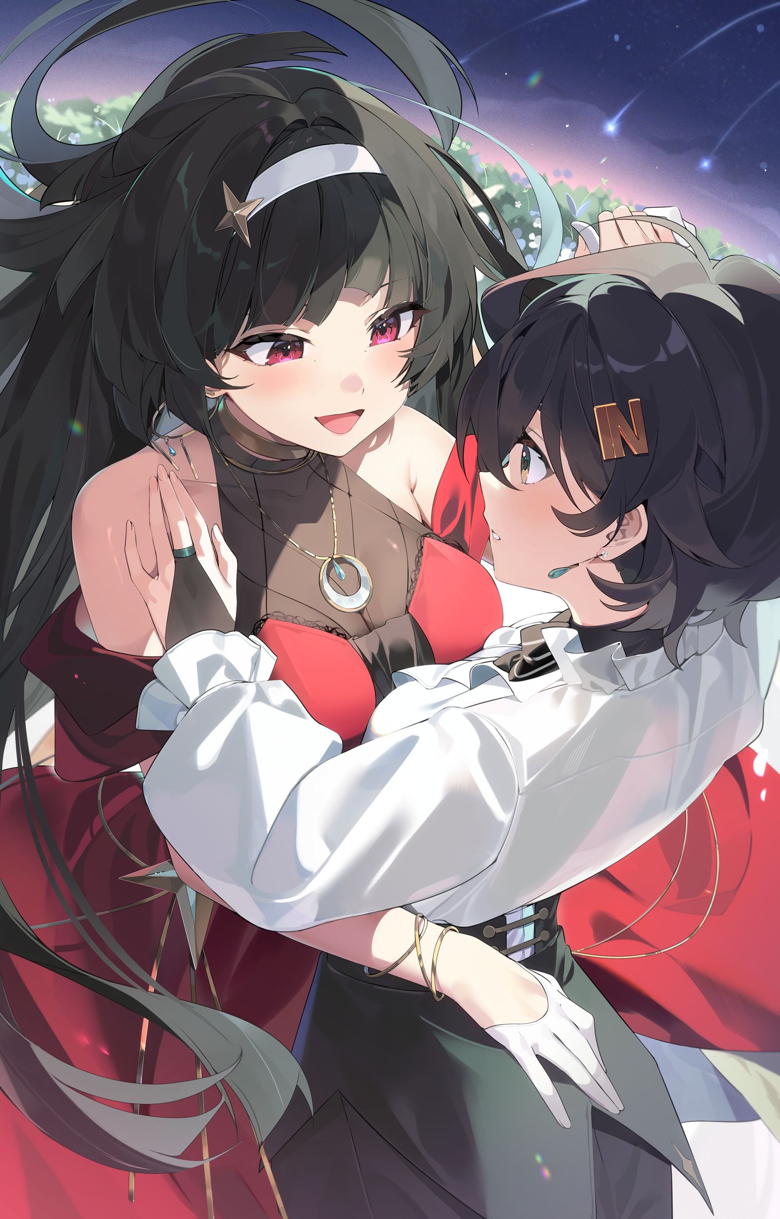 “一起跳舞吧。”插画图片壁纸