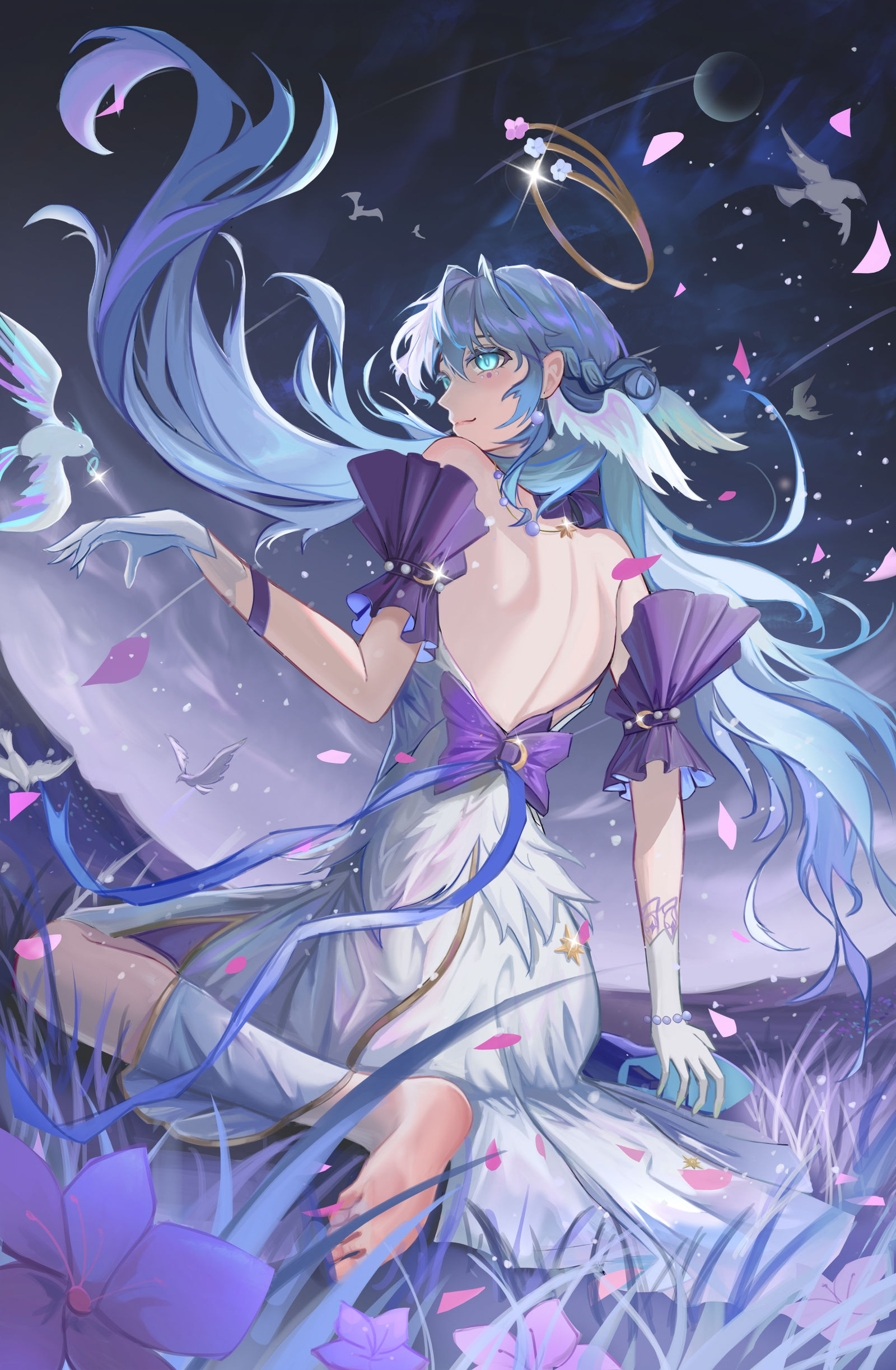 知更鸟插画图片壁纸