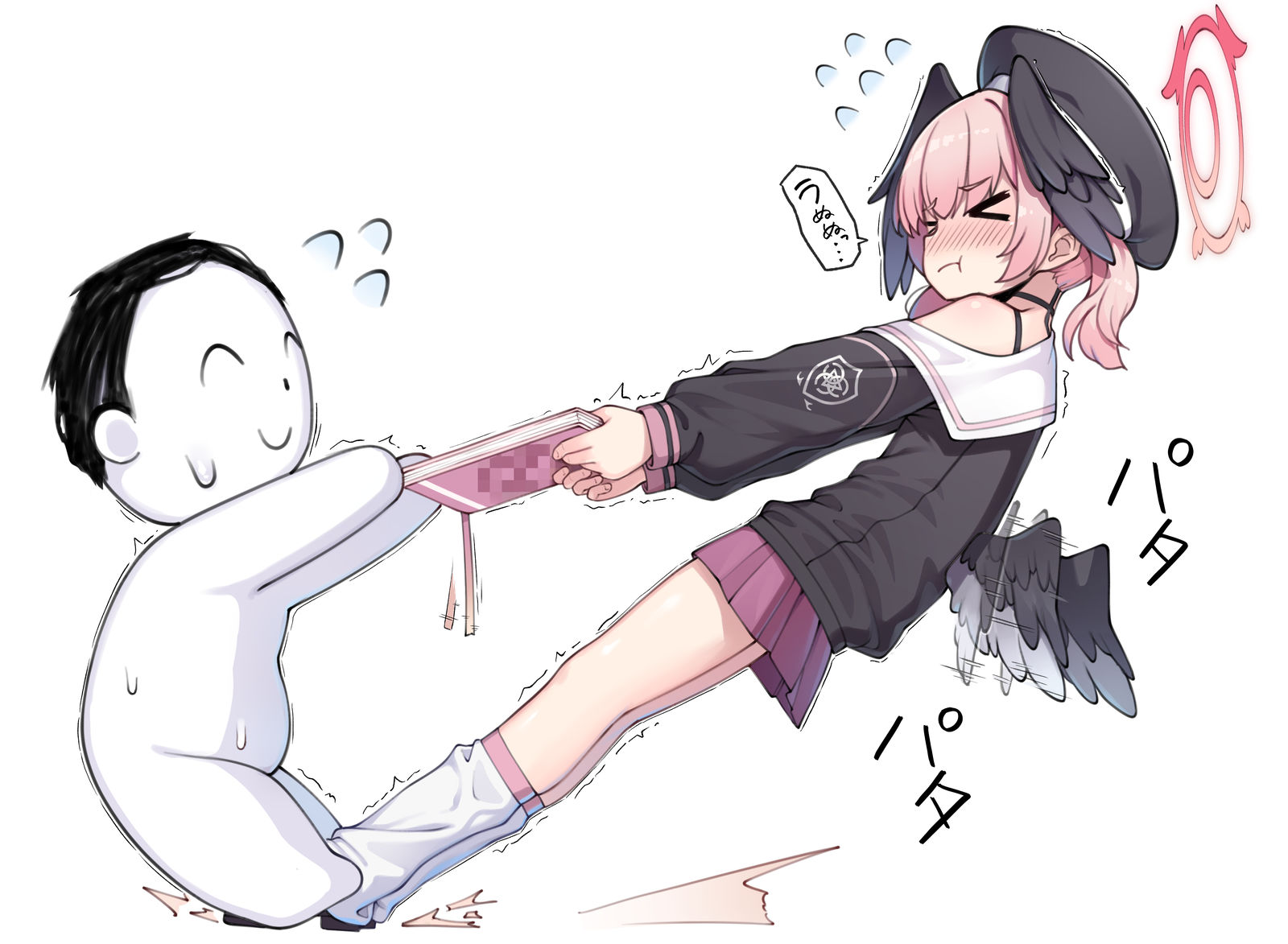 色情杂志争夺插画图片壁纸