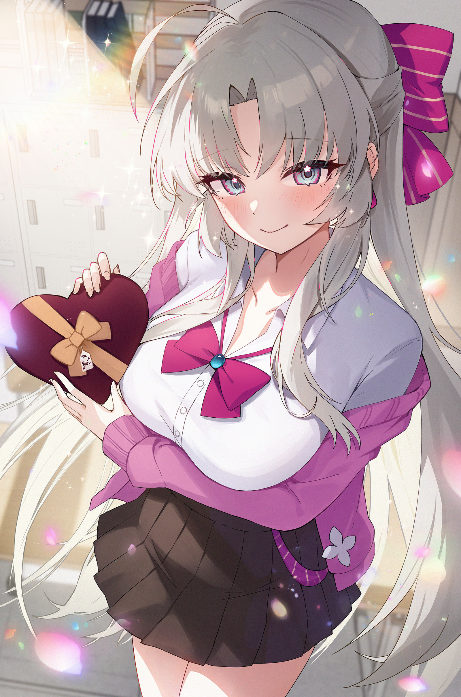 ✨Valentine's Day✨ with Carlotta 插画图片壁纸