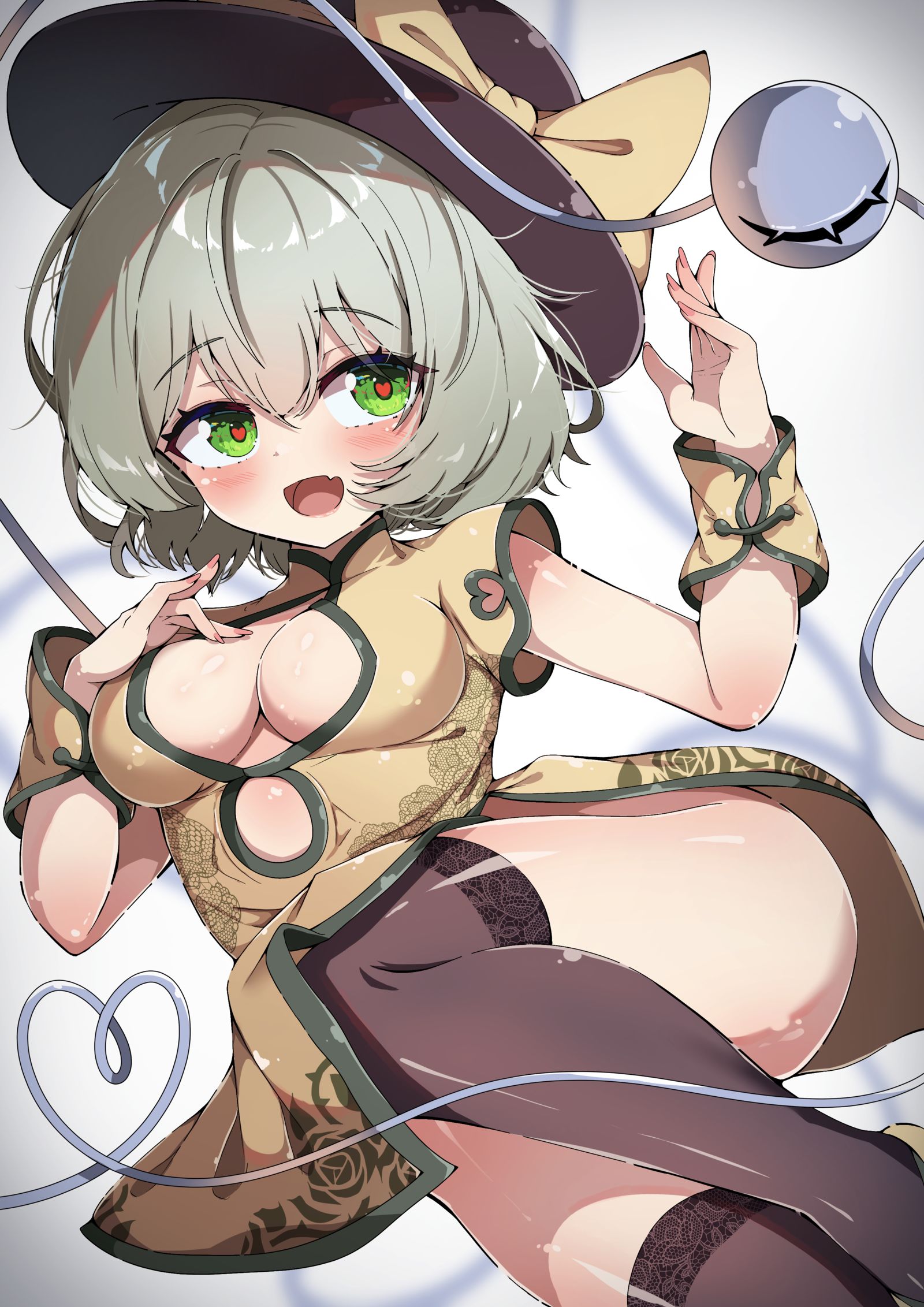 旗袍小石插画图片壁纸