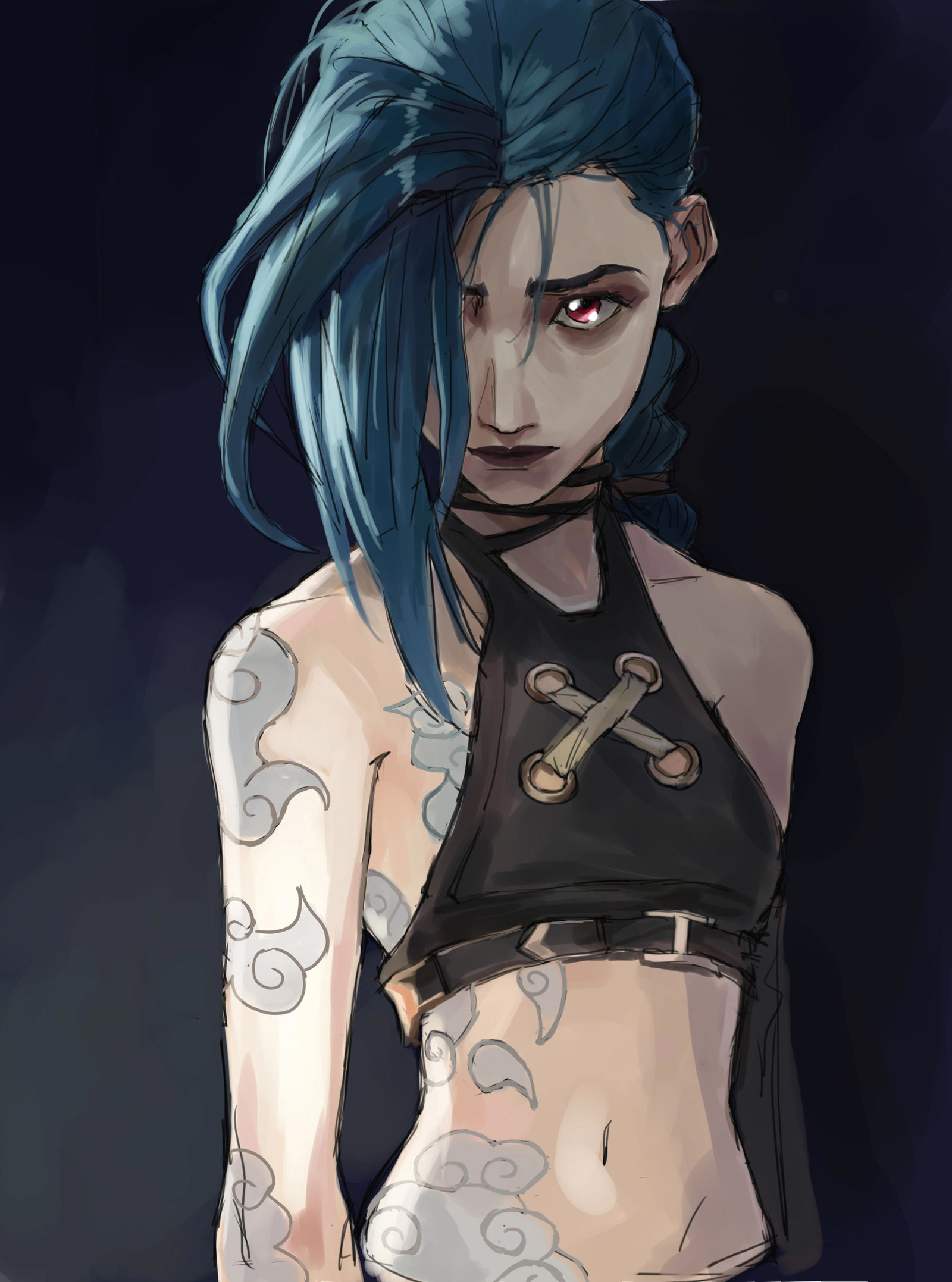 Jinx头像同人高清图