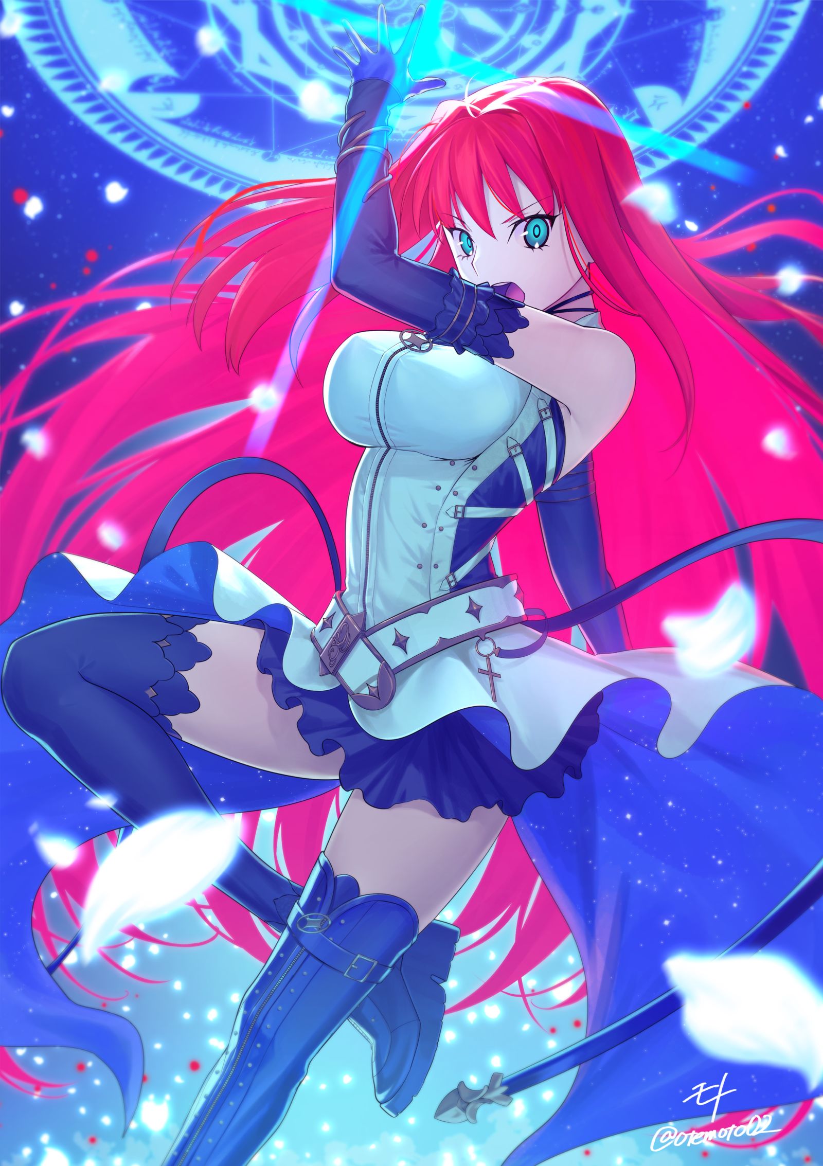 超级青子插画图片壁纸