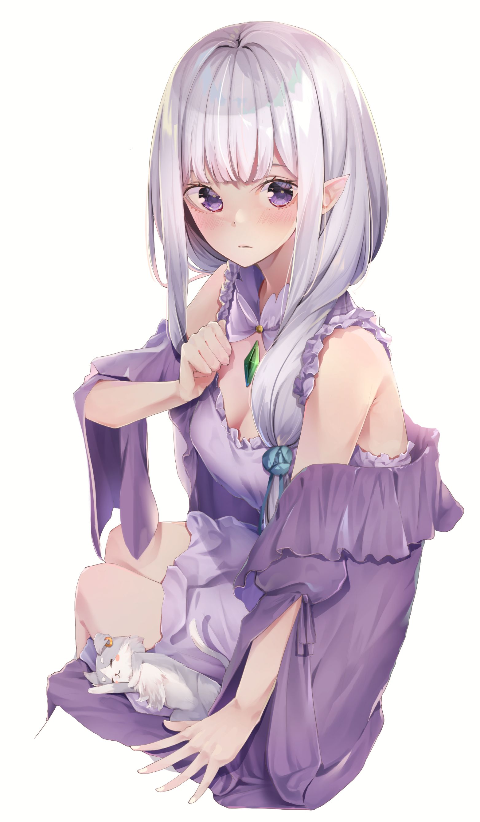 埃米利亚插画图片壁纸