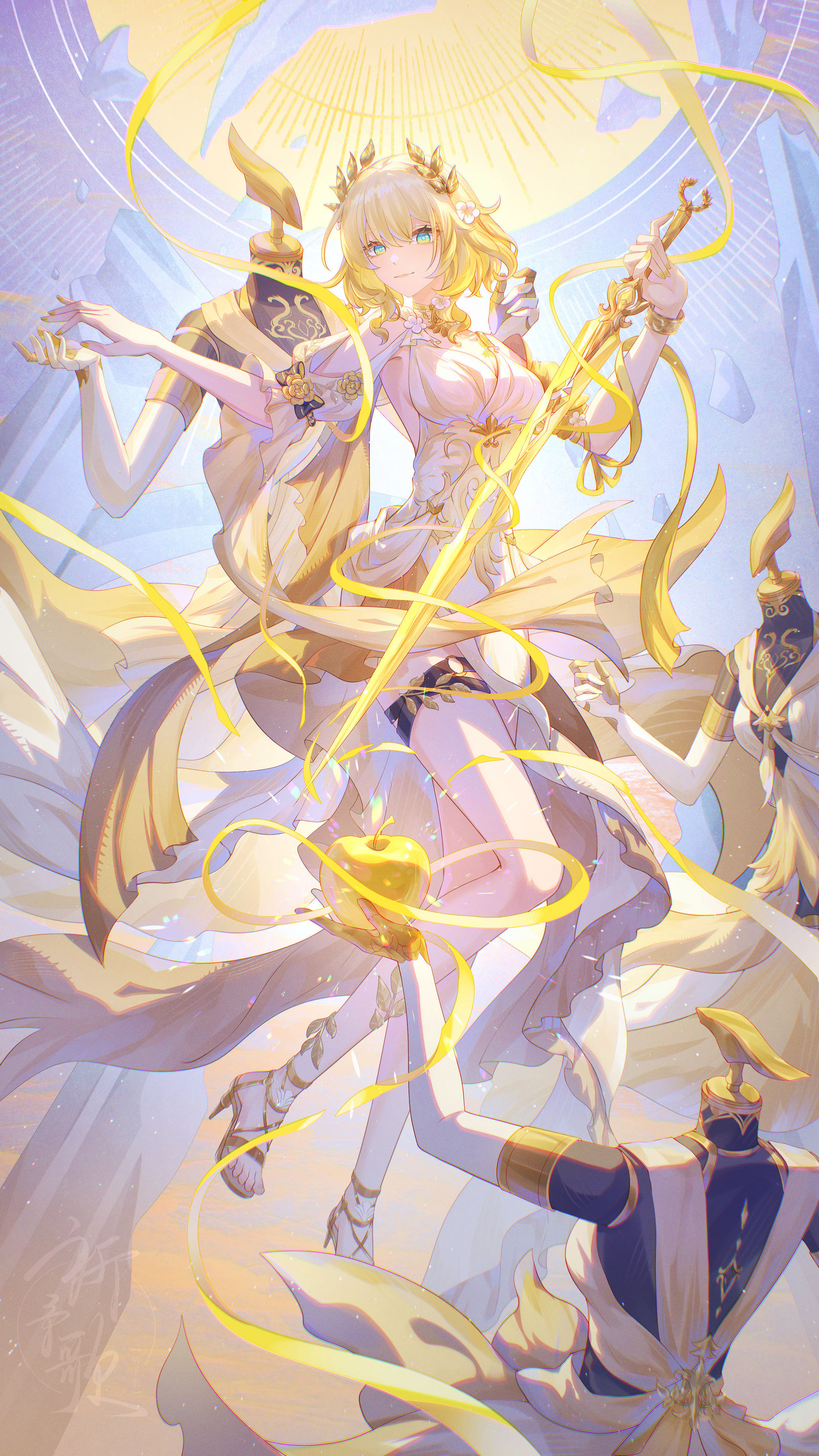 不和我共舞一曲吗插画图片壁纸