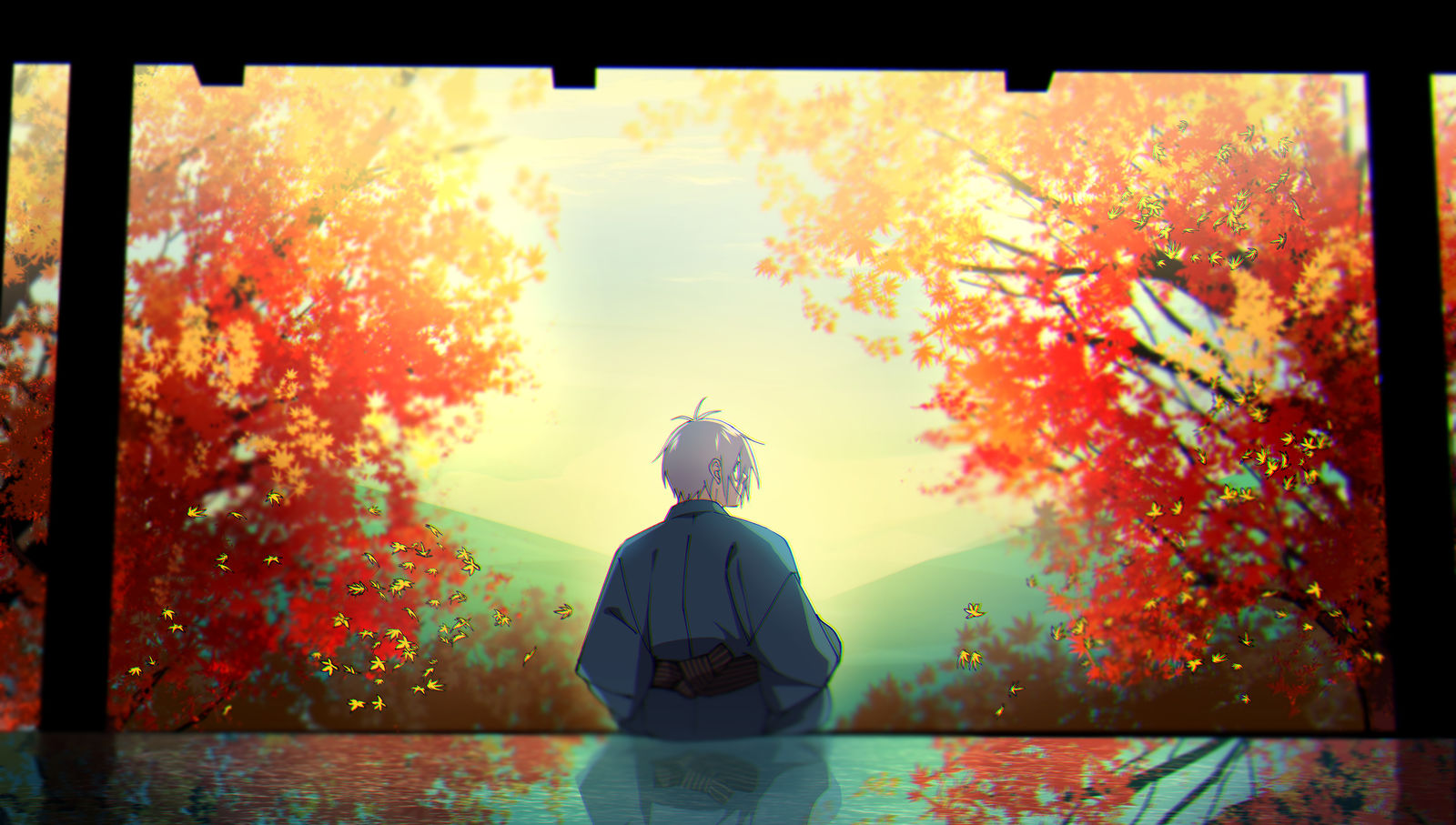 父亲们插画图片壁纸