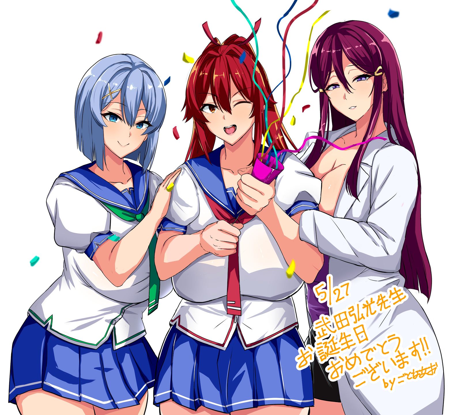 武田弘光老师！生日快乐！！插画图片壁纸