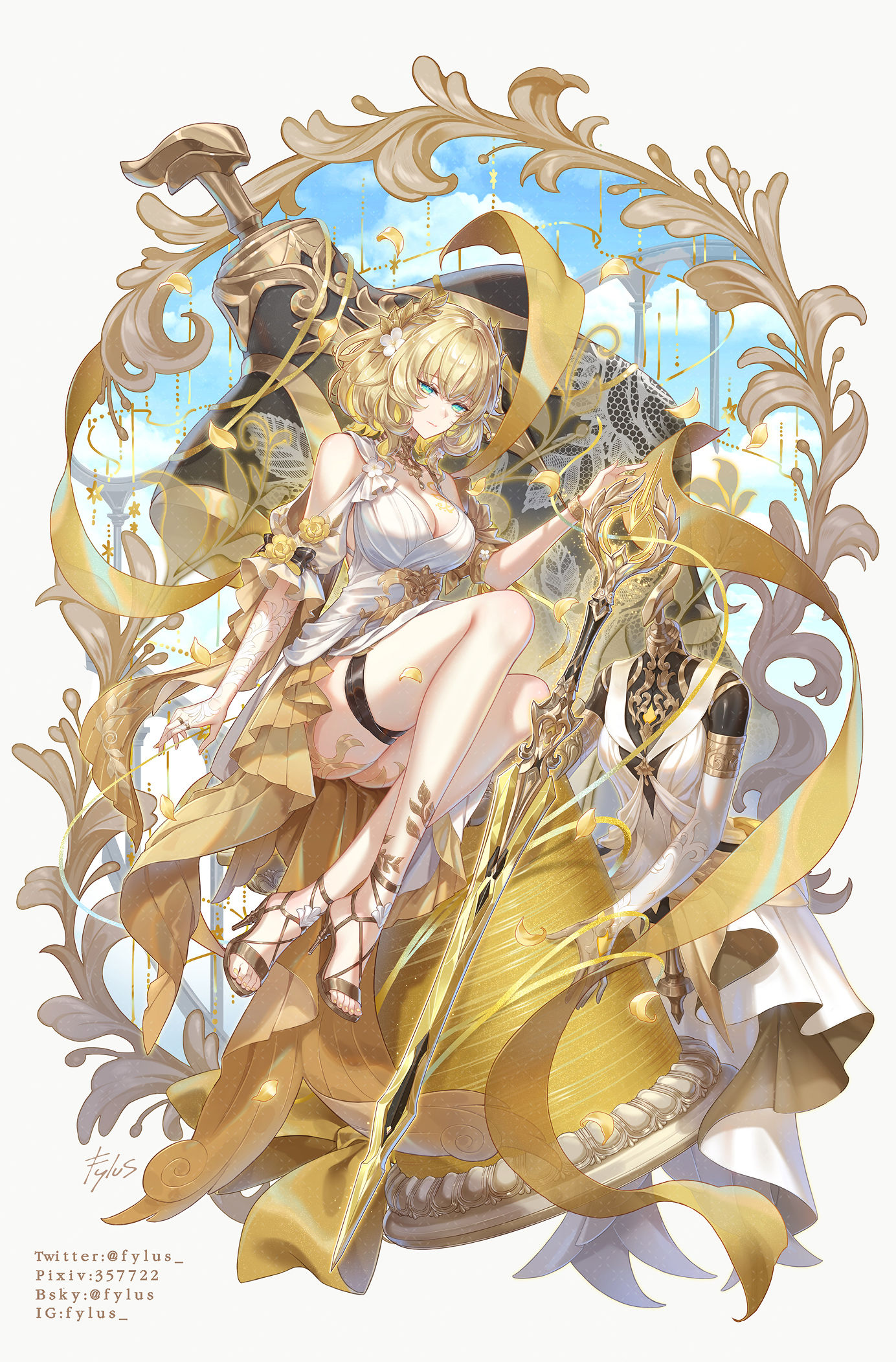 Goddess插画图片壁纸