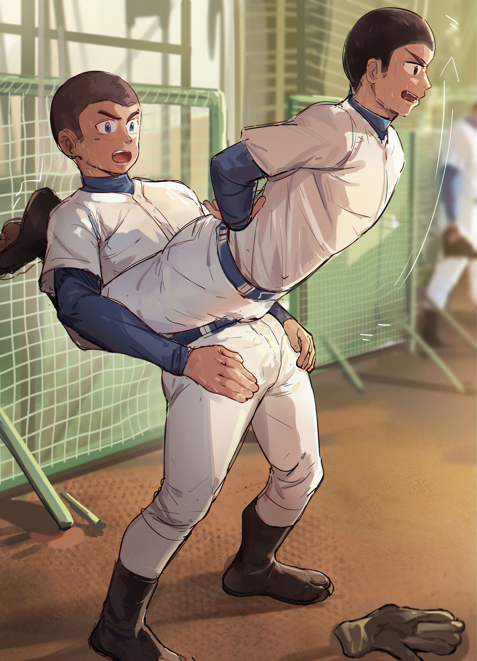 灵活练习-少年男孩