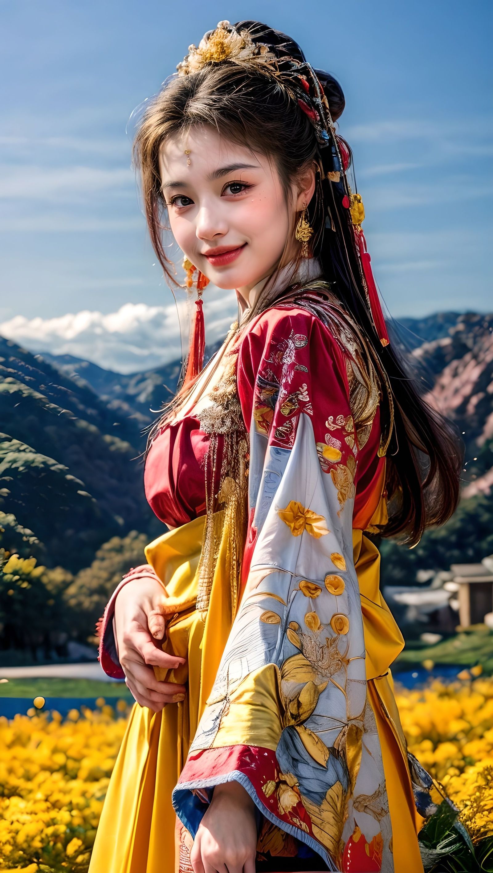 小美插画图片壁纸