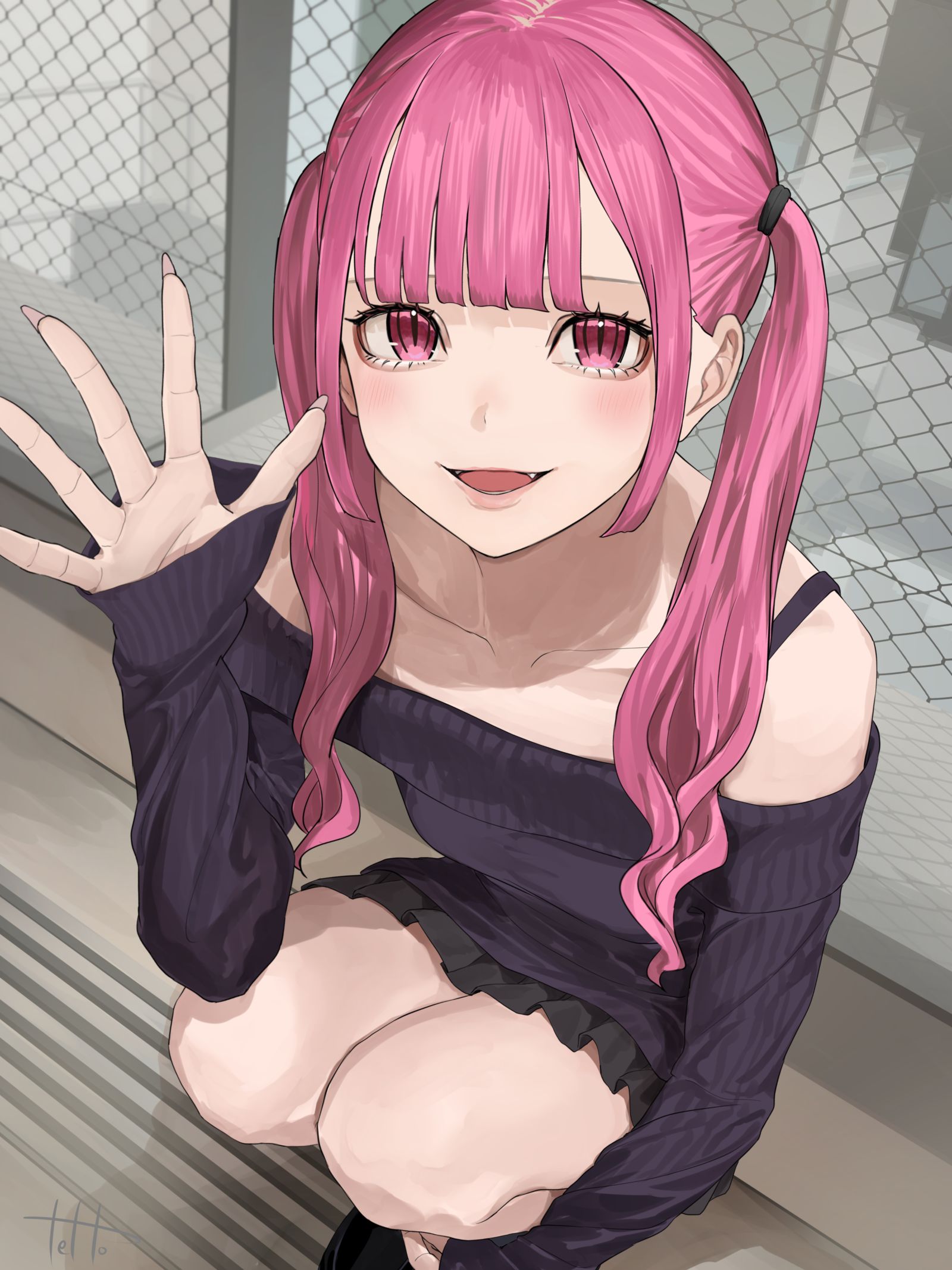 累了插画图片壁纸