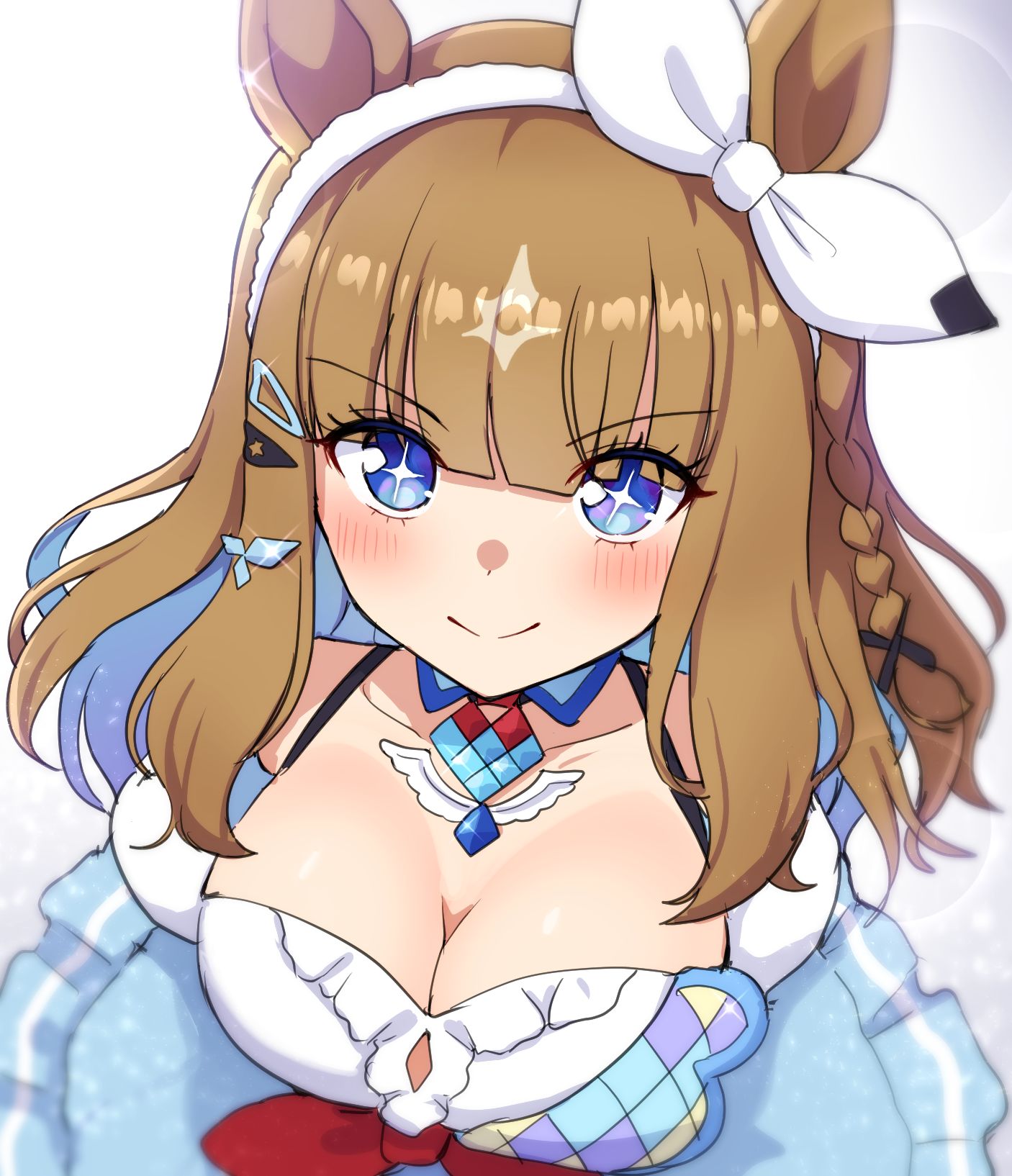 杏仁眼！可爱！插画图片壁纸