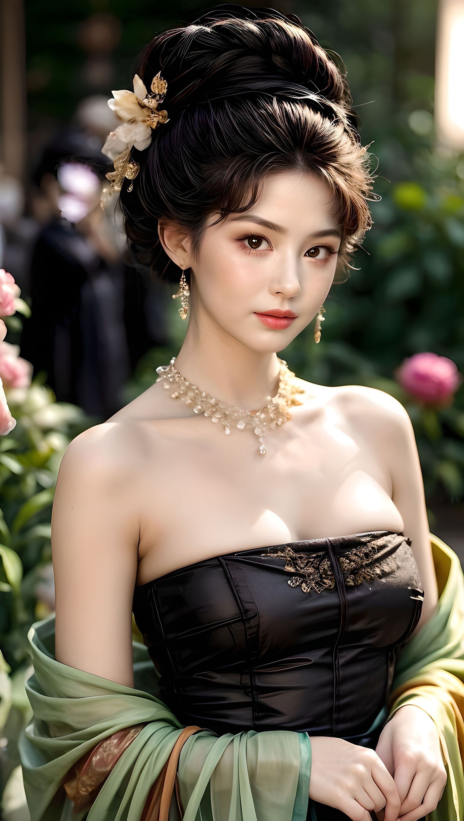 在大唐的女朋友插画图片壁纸