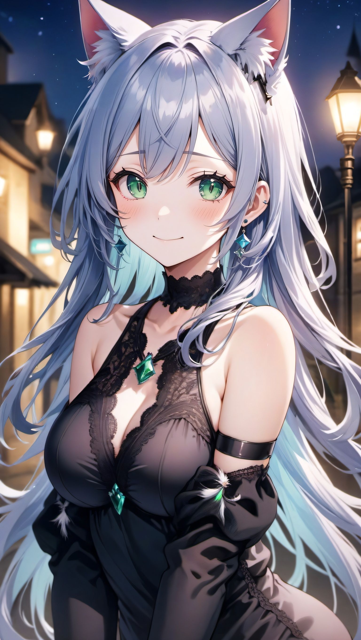 银发猫娘-二次元大模型猫娘