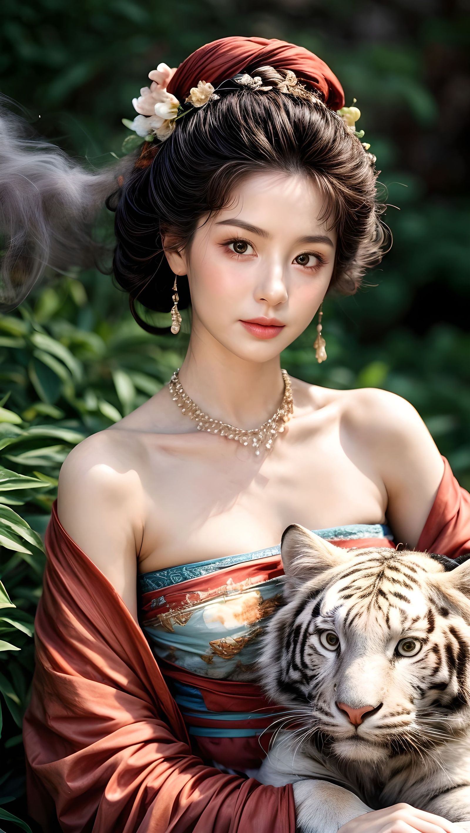 小虎插画图片壁纸
