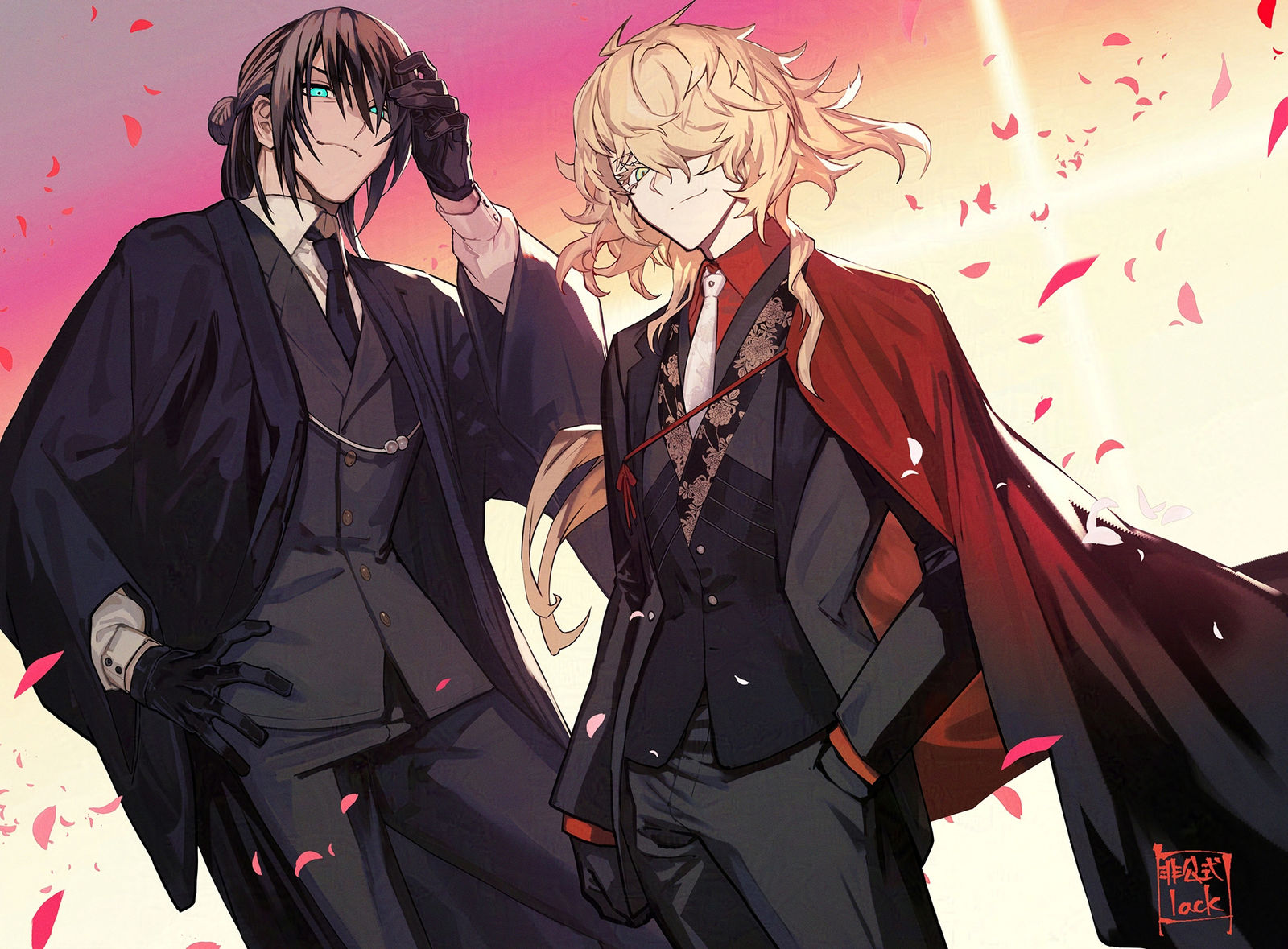 祝 刀剣乱舞十周年插画图片壁纸