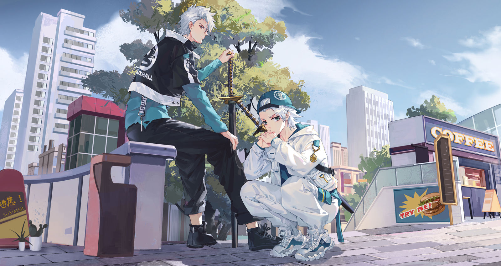 大小白和小小白-死神日番谷冬狮郎