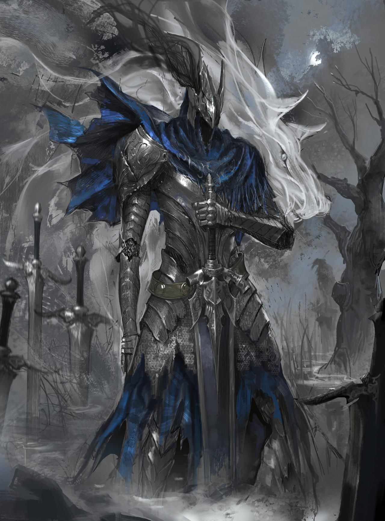darksoul3 fanart插画图片壁纸