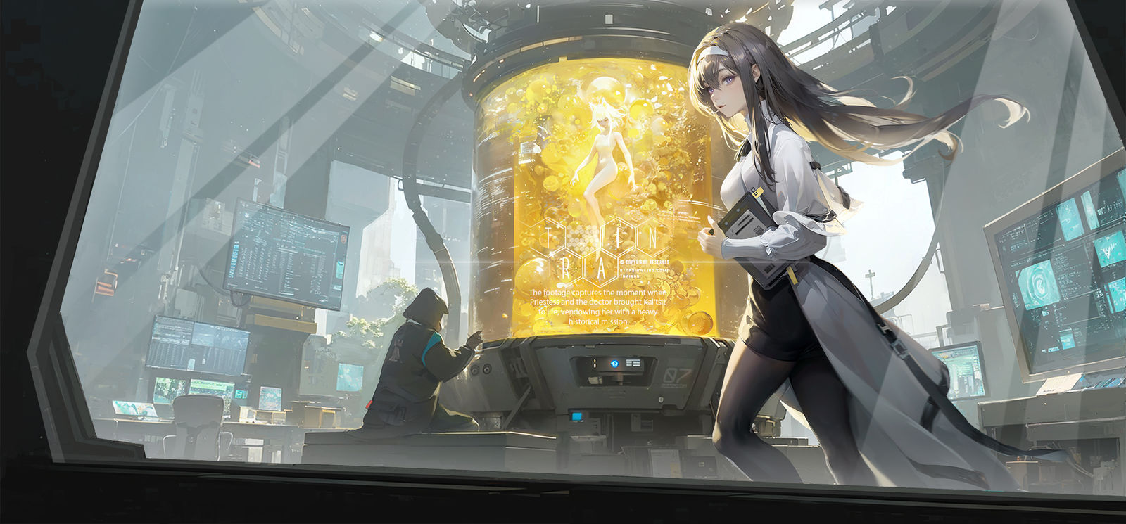The historical story of Arknight插画图片壁纸