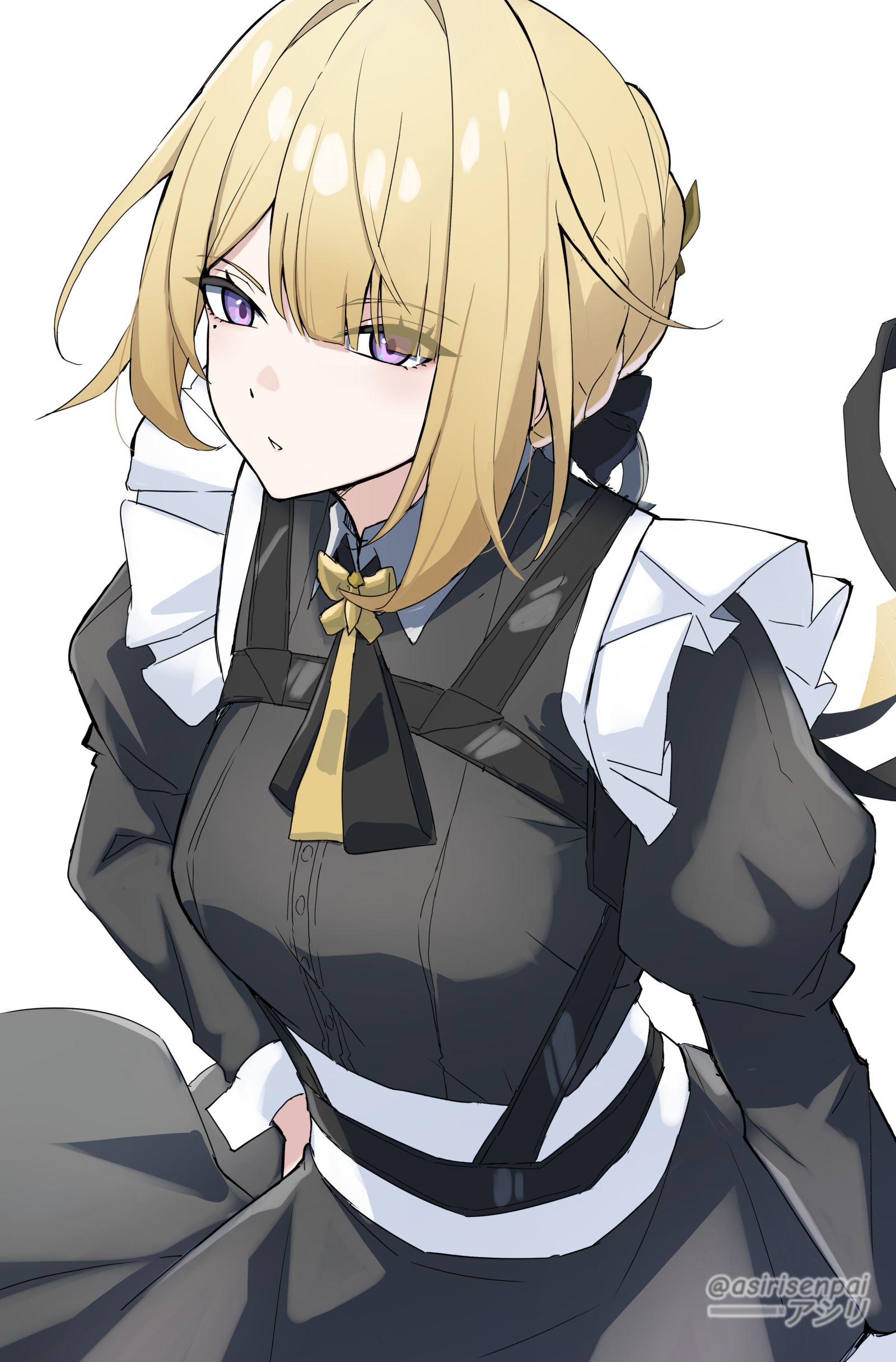 Maid Evelyn插画图片壁纸