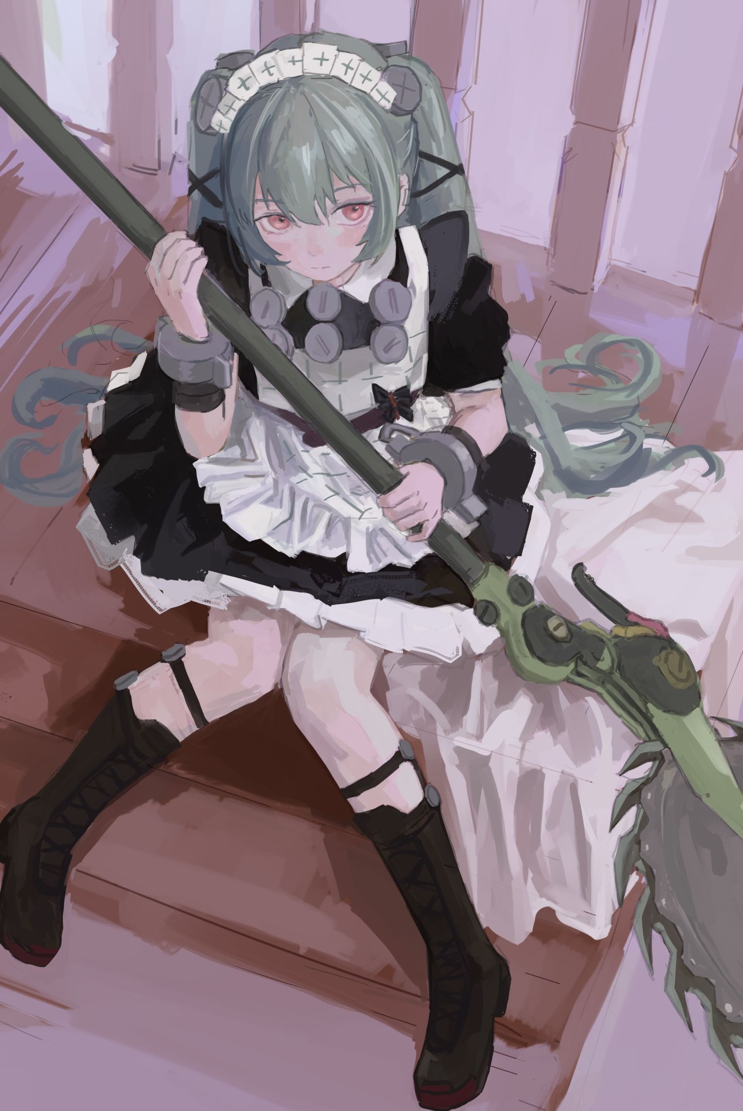谁家小女仆？插画图片壁纸