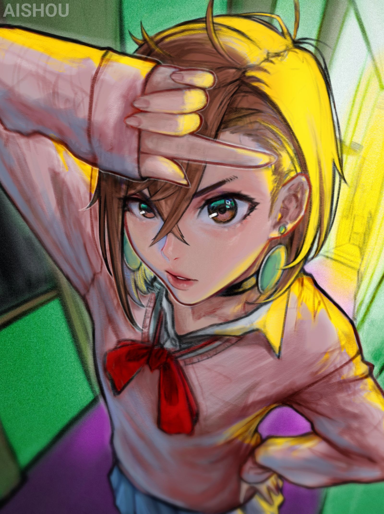   Momo Ayase  插画图片壁纸