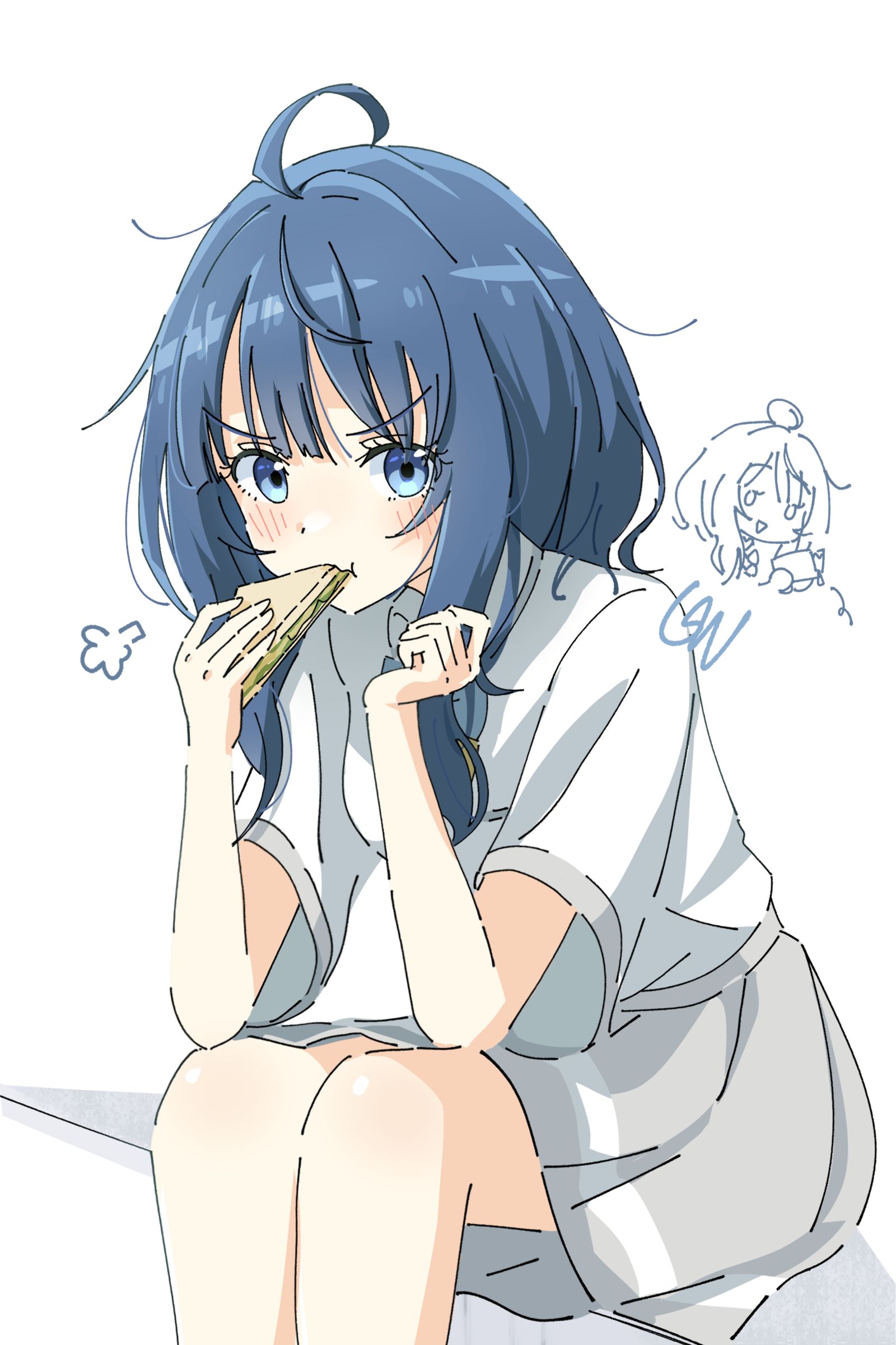 八奈见杏菜插画图片壁纸
