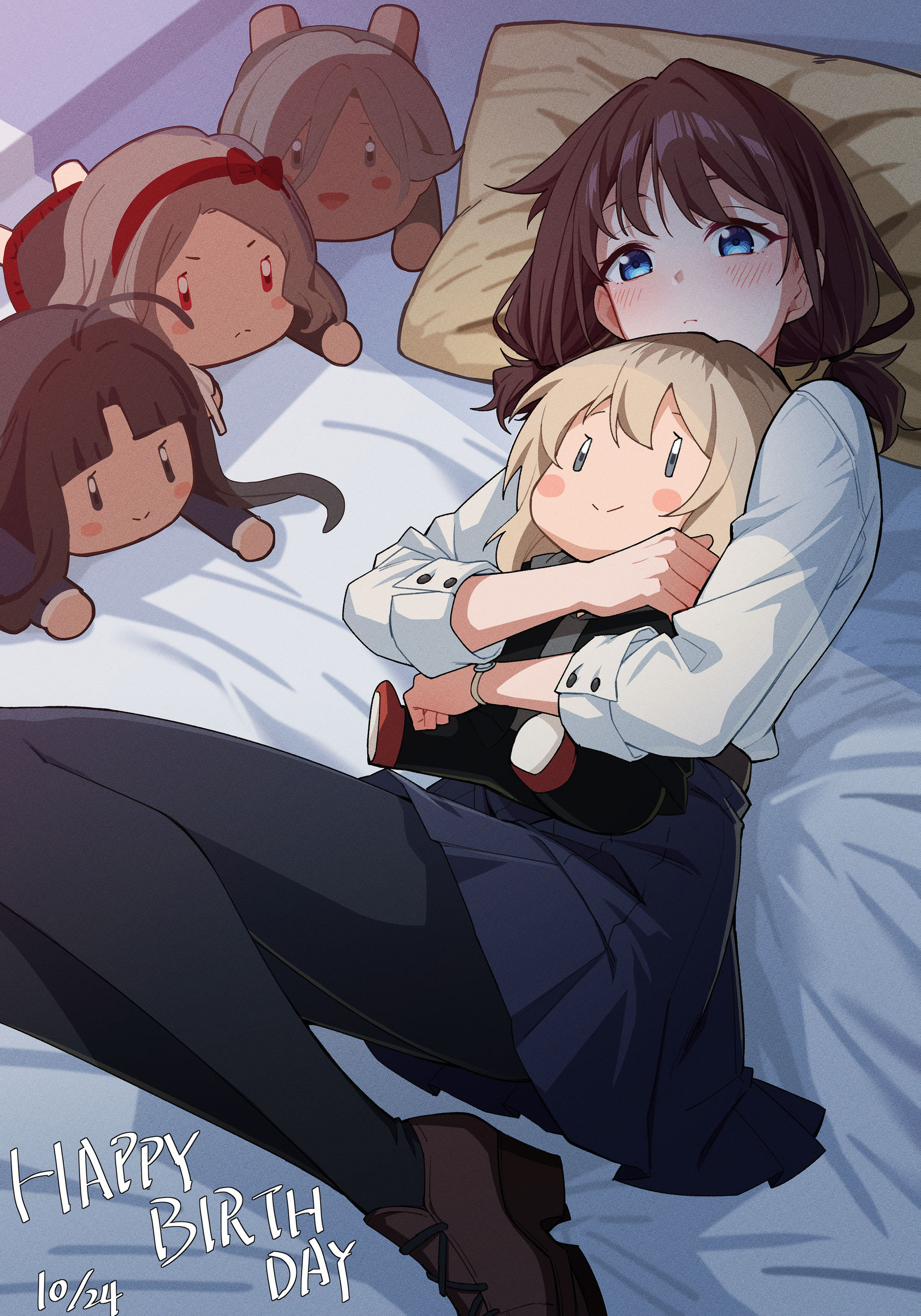 生日快乐！仁菜插画图片壁纸