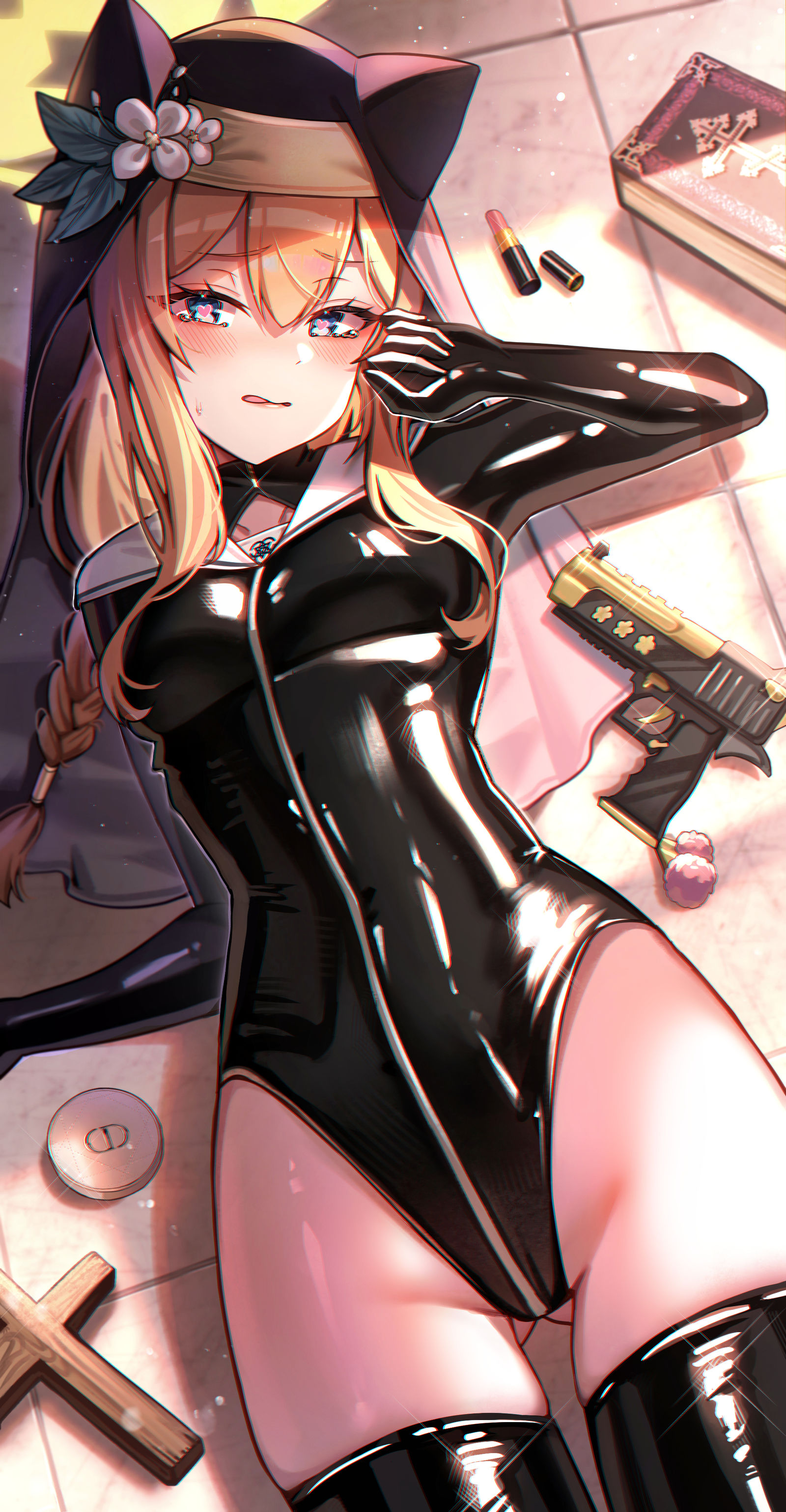 玛丽插画图片壁纸