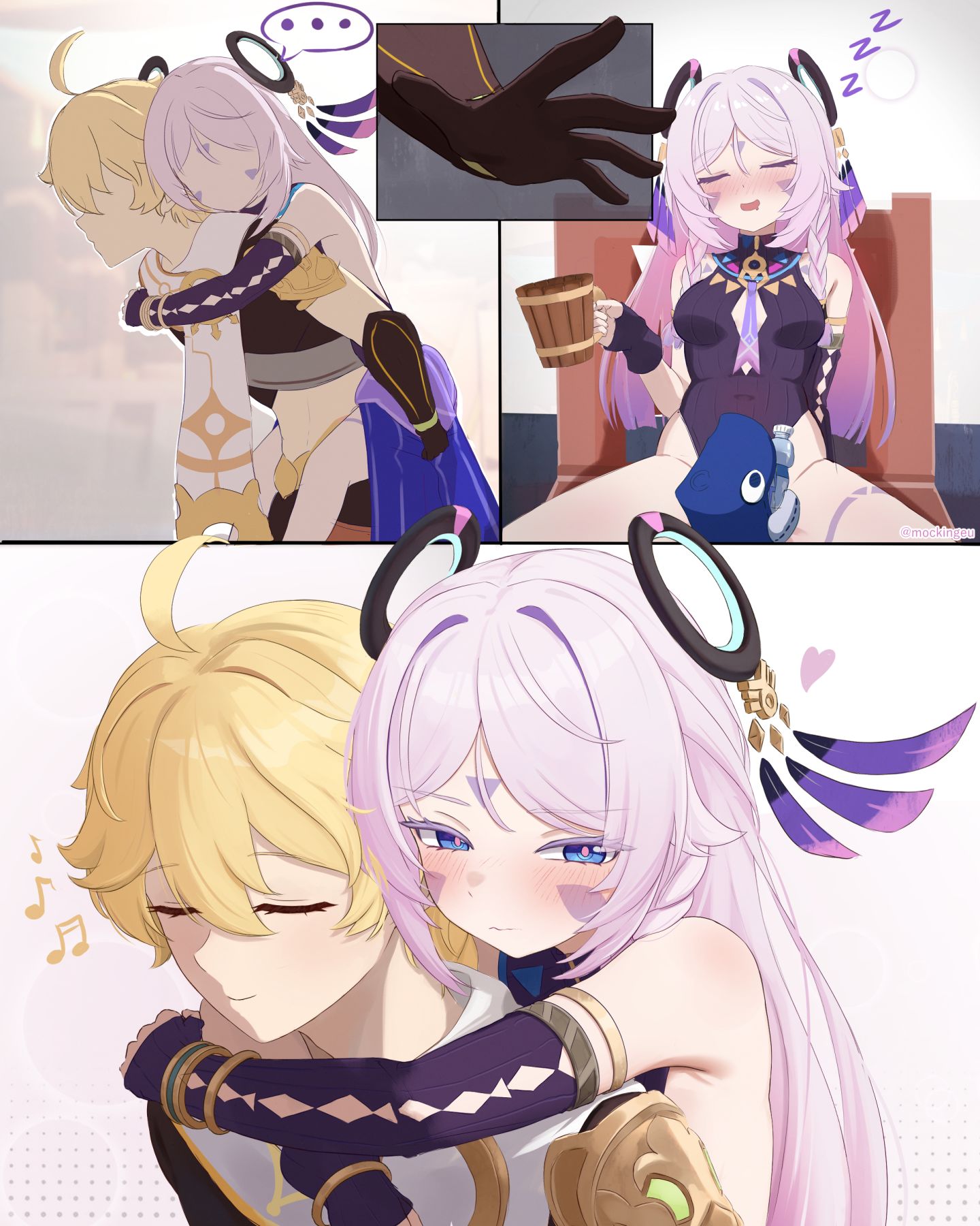 无防备插画图片壁纸