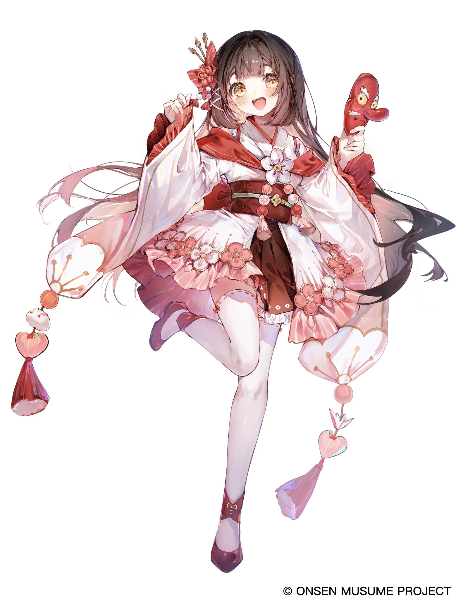 稻取雏插画图片壁纸