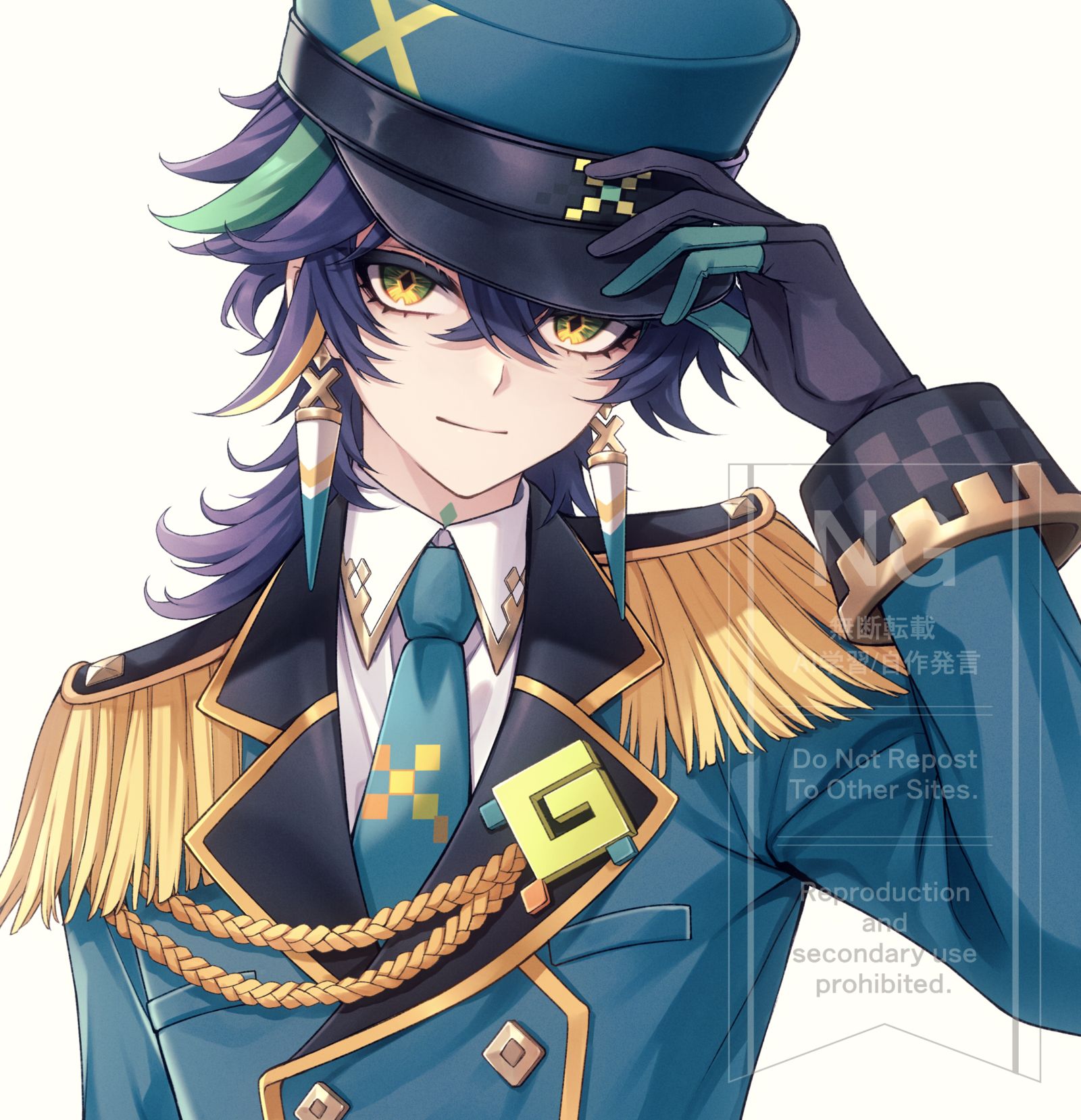 军服奇尼奇插画图片壁纸