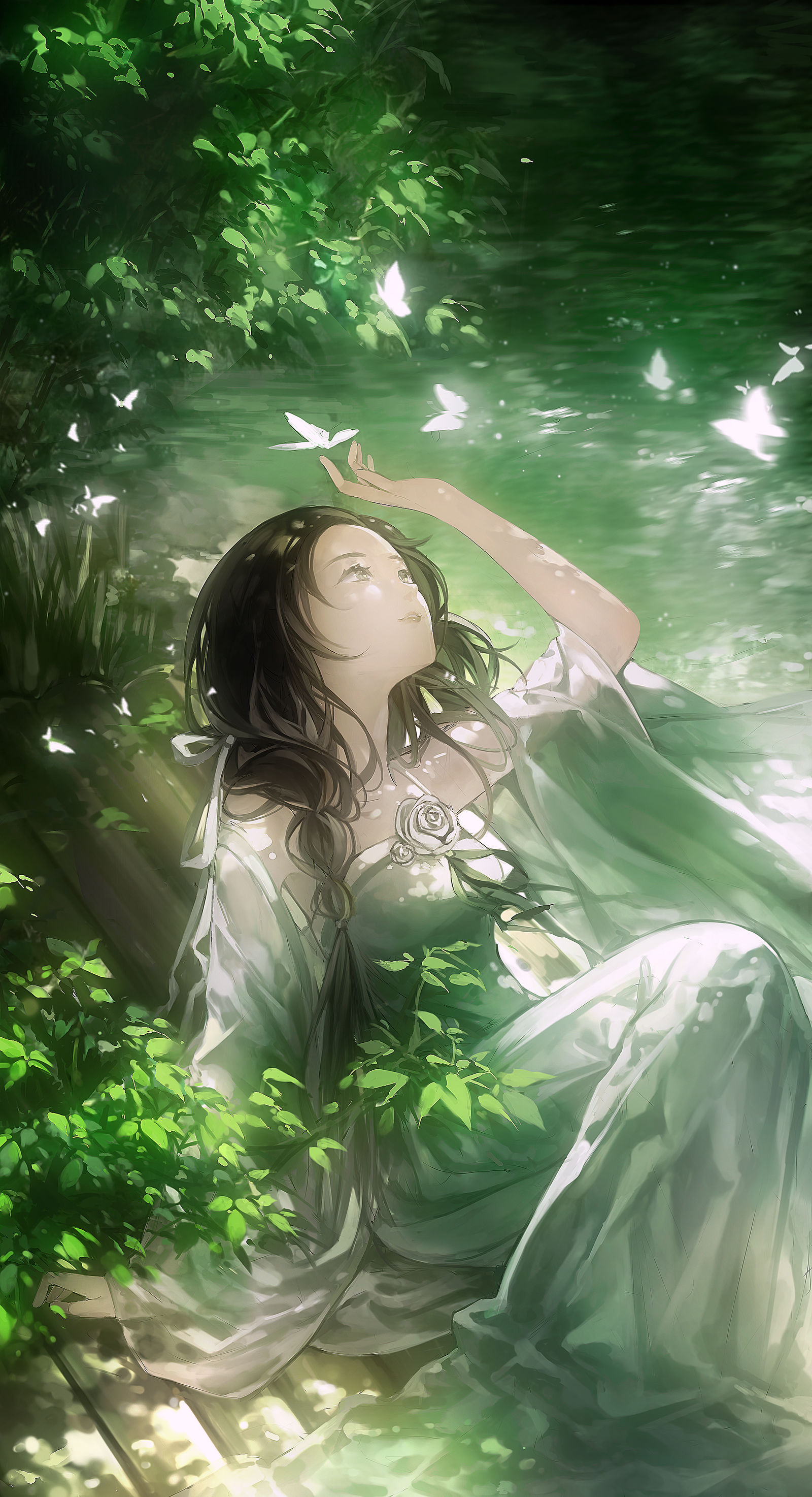 绿绿插画图片壁纸