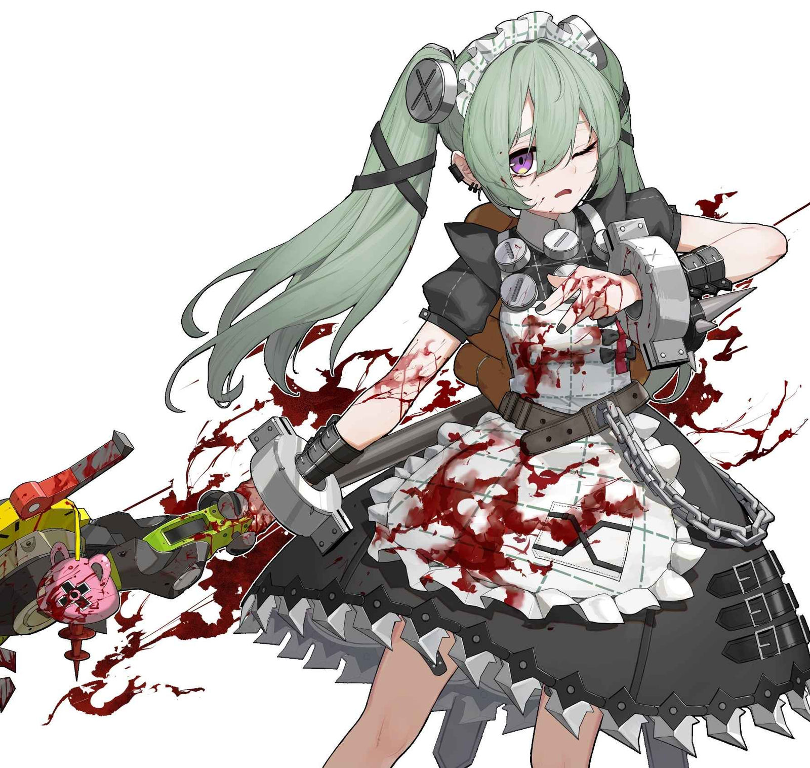 Bloody Corin插画图片壁纸