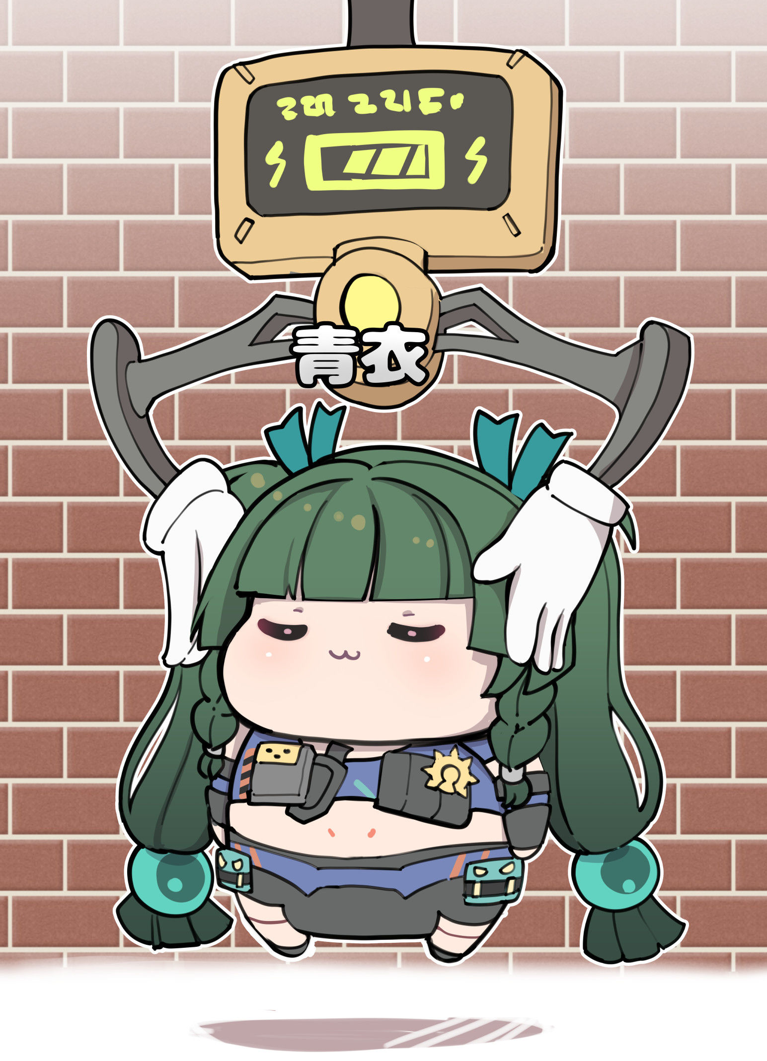 【zero】为复刻充电的机器人插画图片壁纸