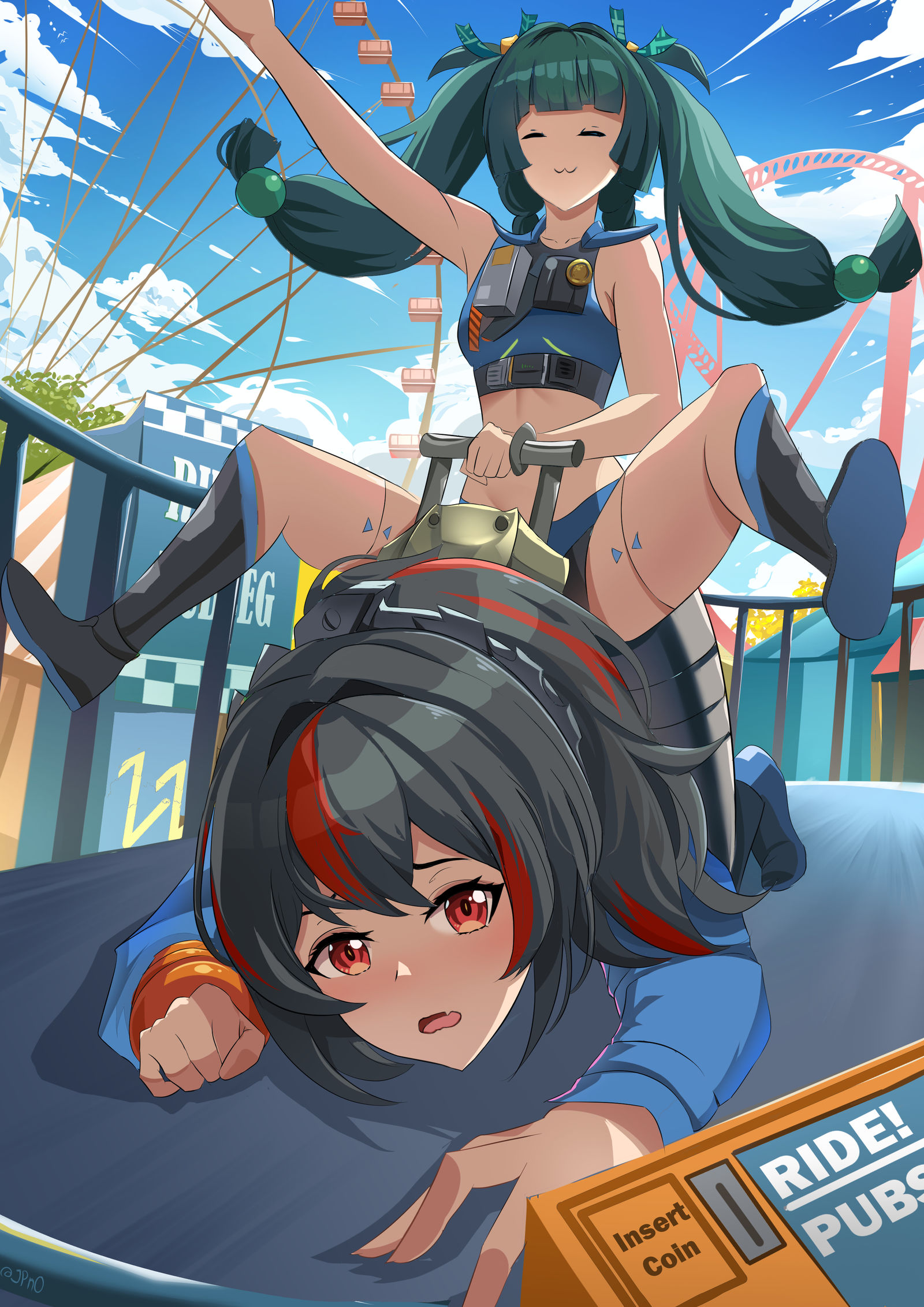 朱鸢&青衣！插画图片壁纸
