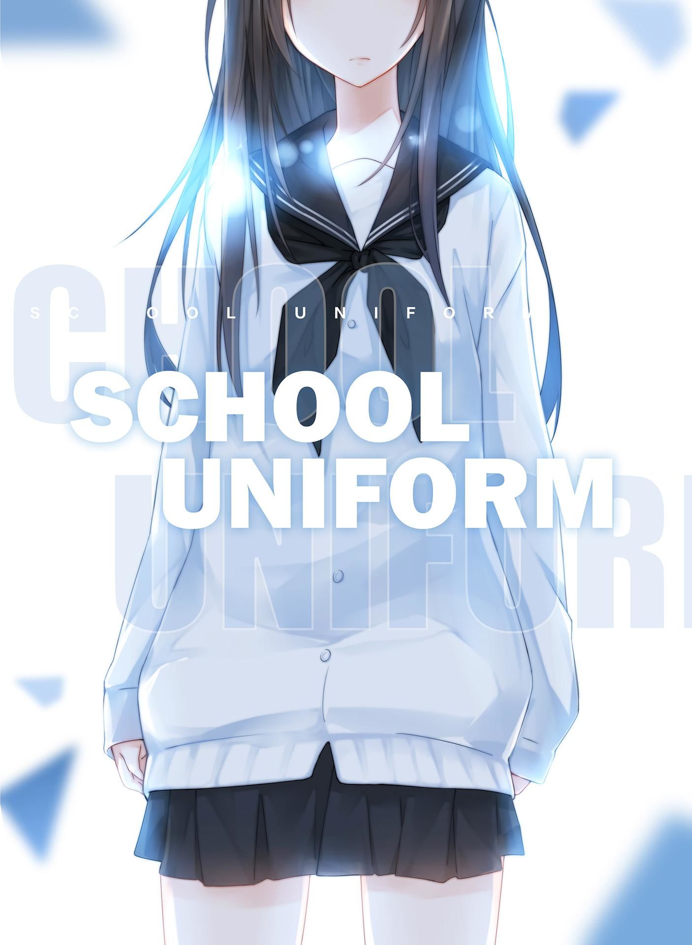 SCHOOL UNIFORM插画图片壁纸