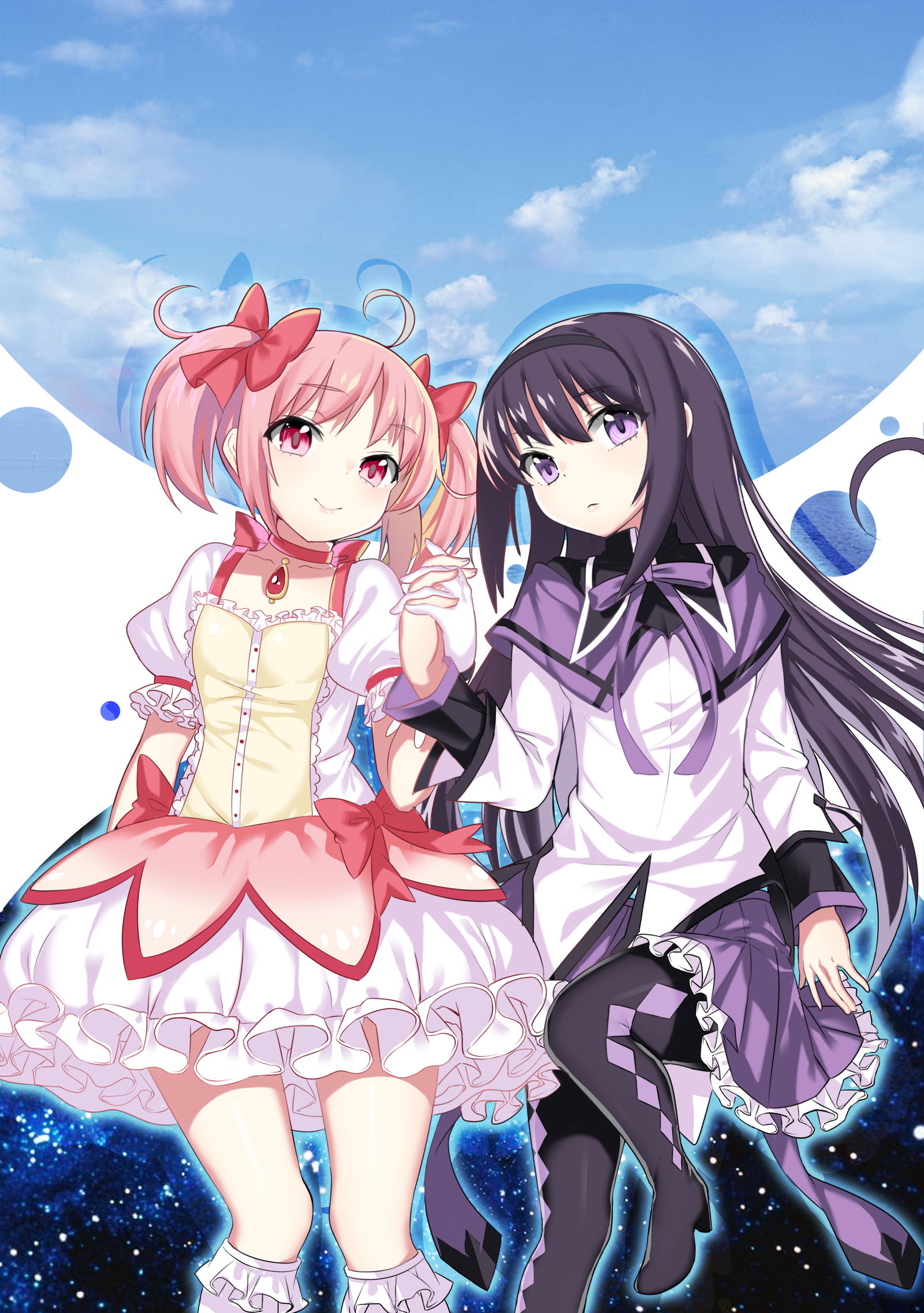 魔法少女插画图片壁纸
