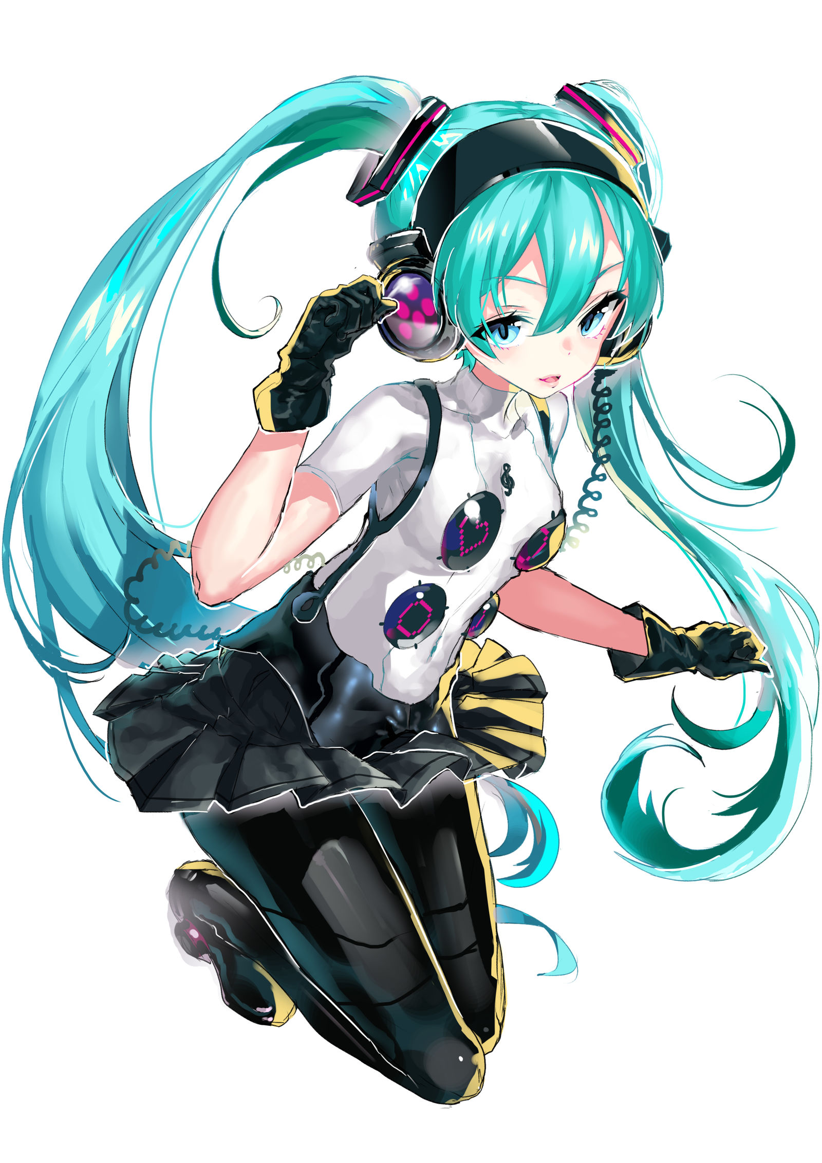 miku插画图片壁纸